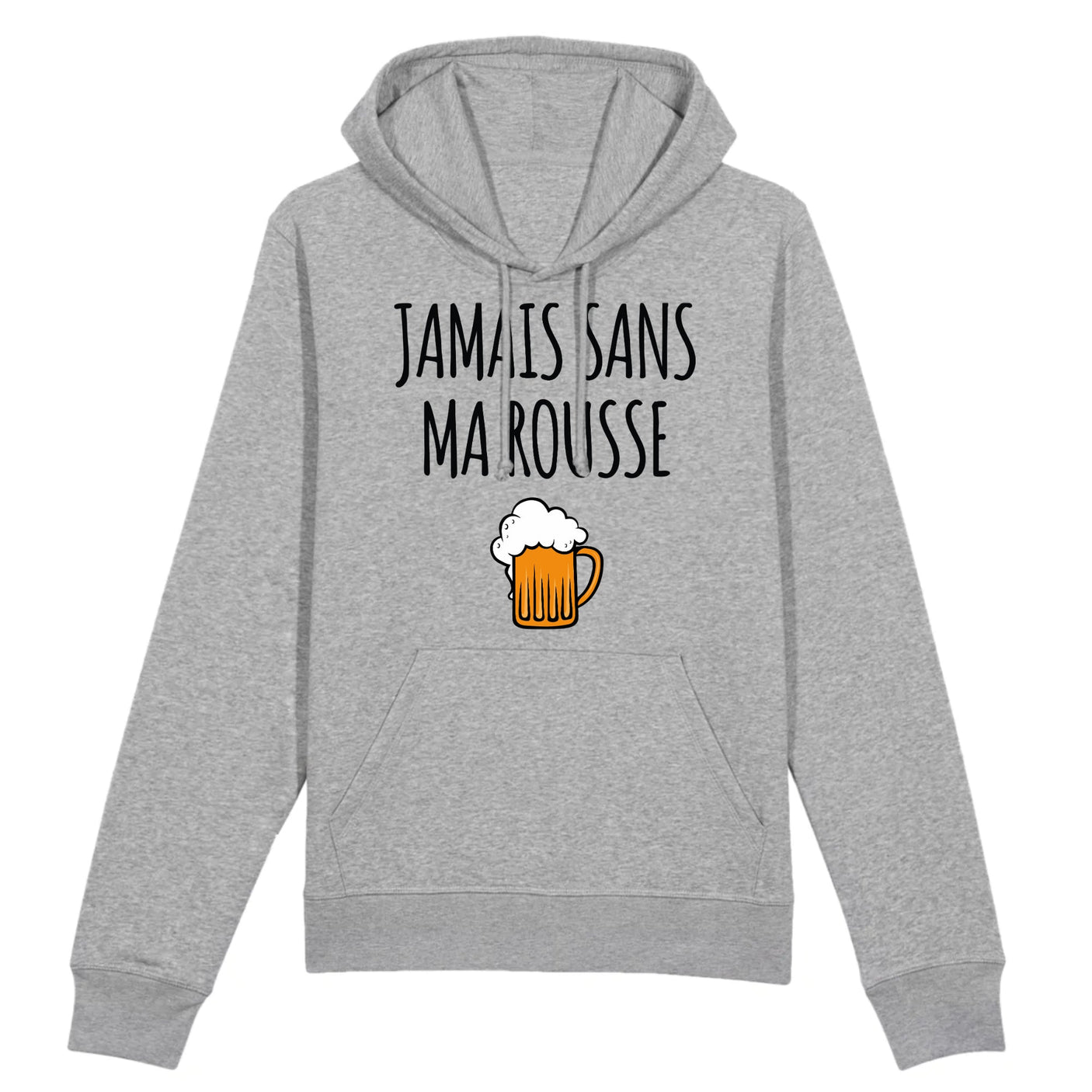 Sweat Capuche Adulte Jamais sans ma rousse