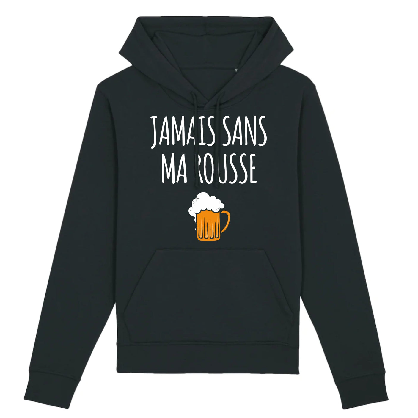 Sweat Capuche Adulte Jamais sans ma rousse