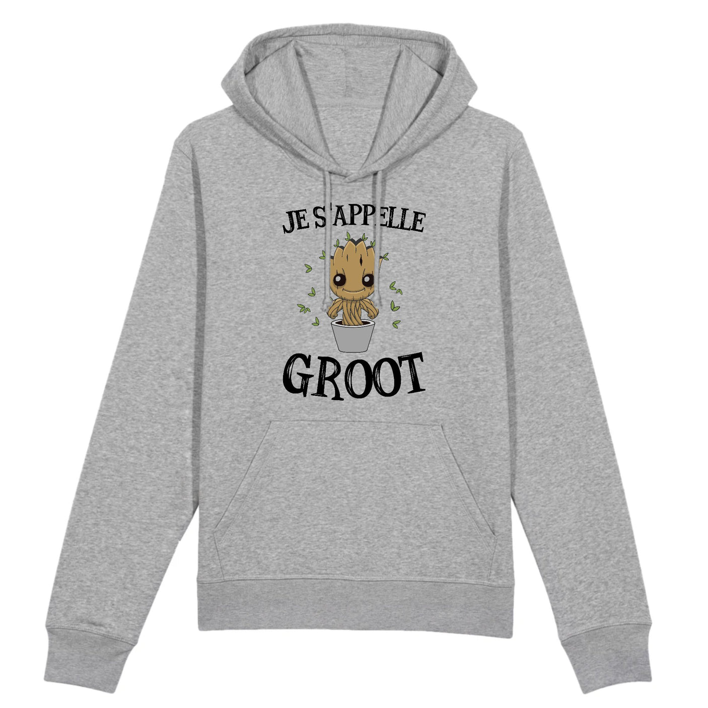 Sweat Capuche Adulte Je s'appelle Groot