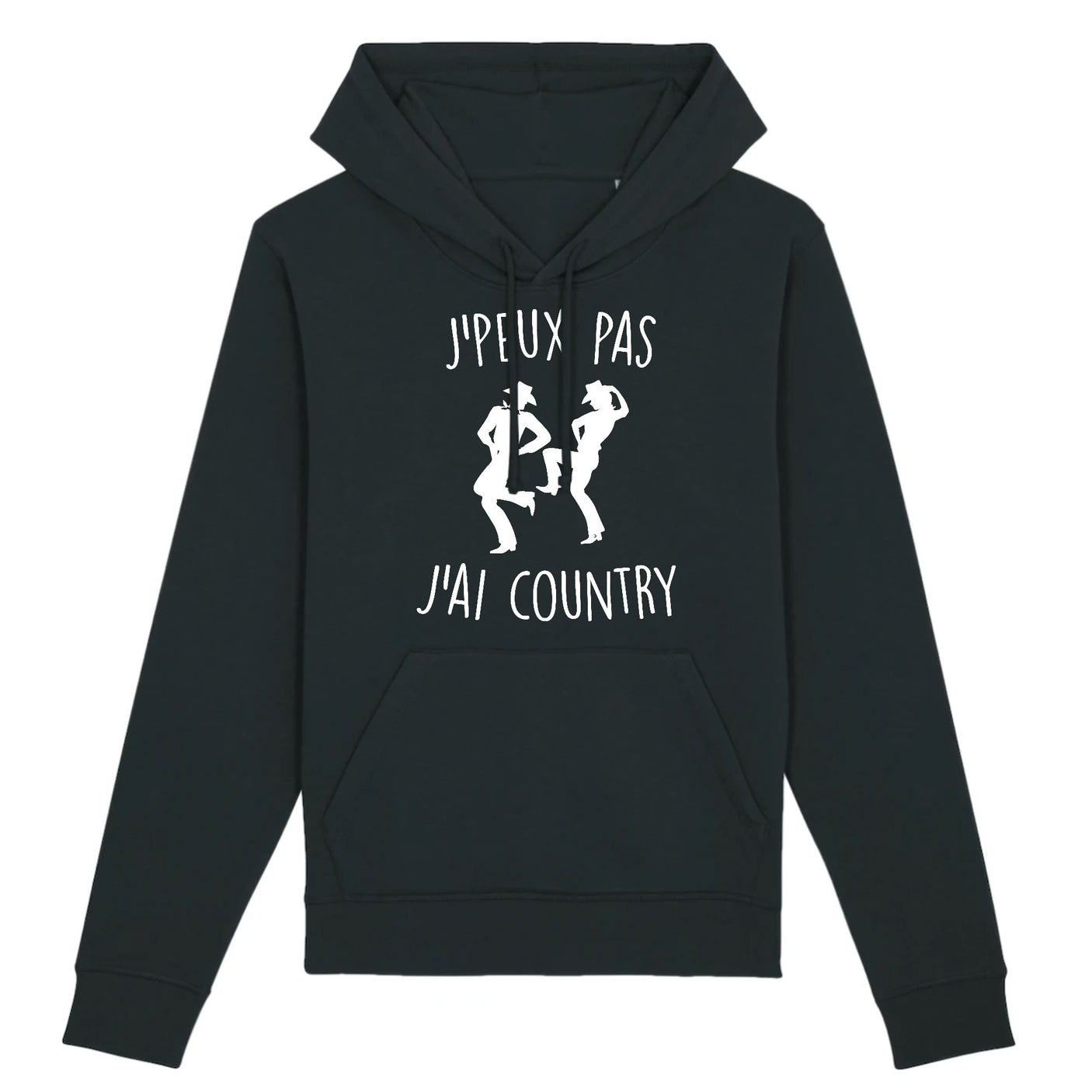 Sweat Capuche Adulte J'peux pas j'ai country