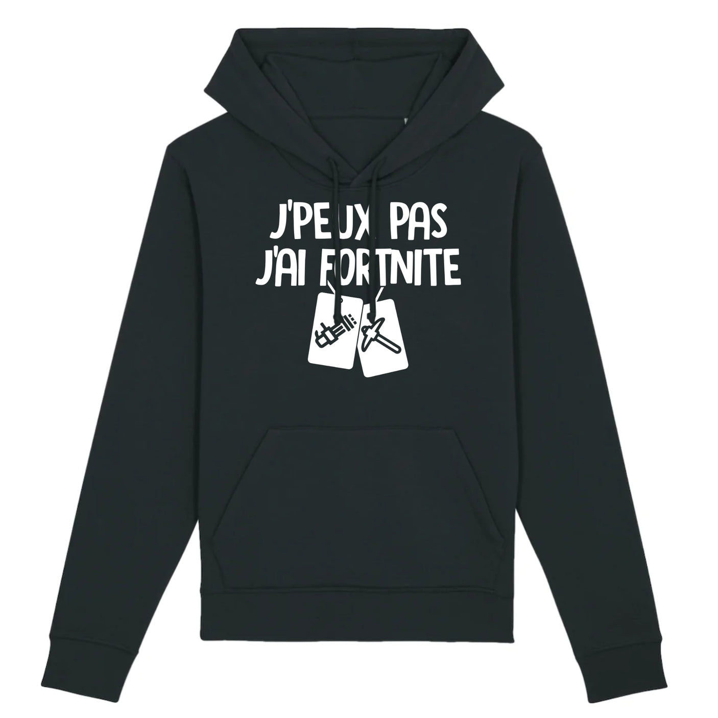Sweat Capuche Adulte J'peux pas j'ai Fortnite