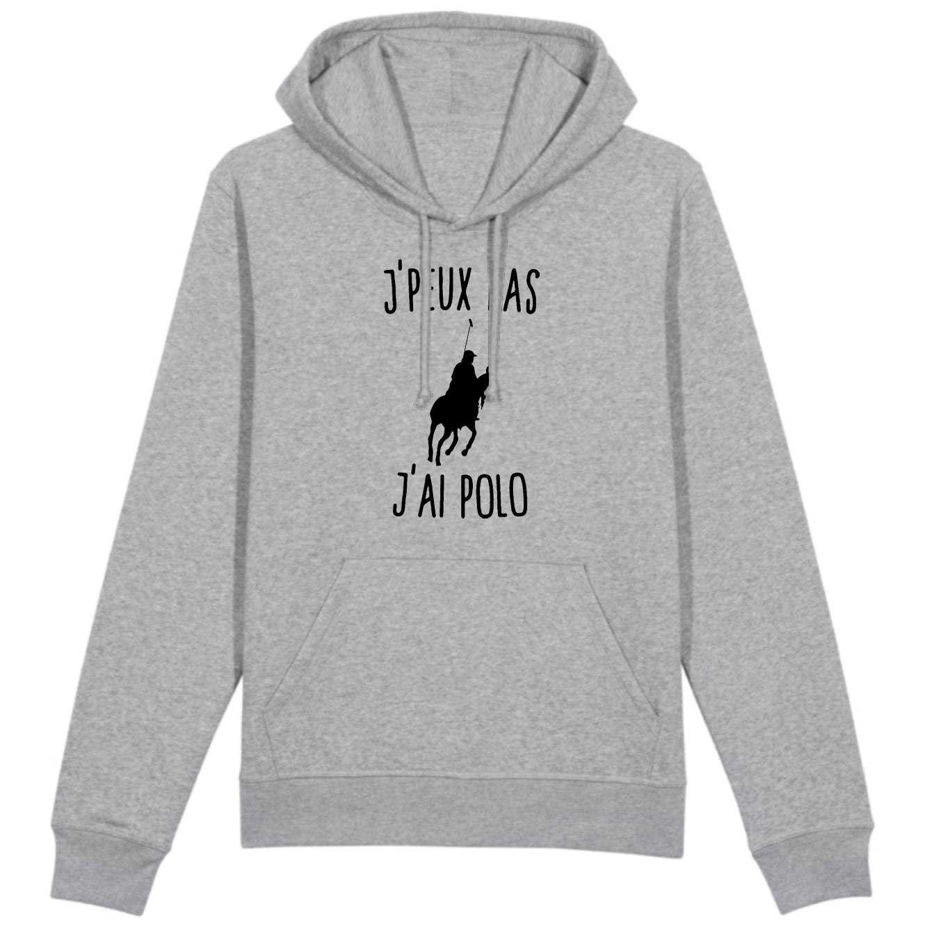 Sweat Capuche Adulte J'peux pas j'ai polo
