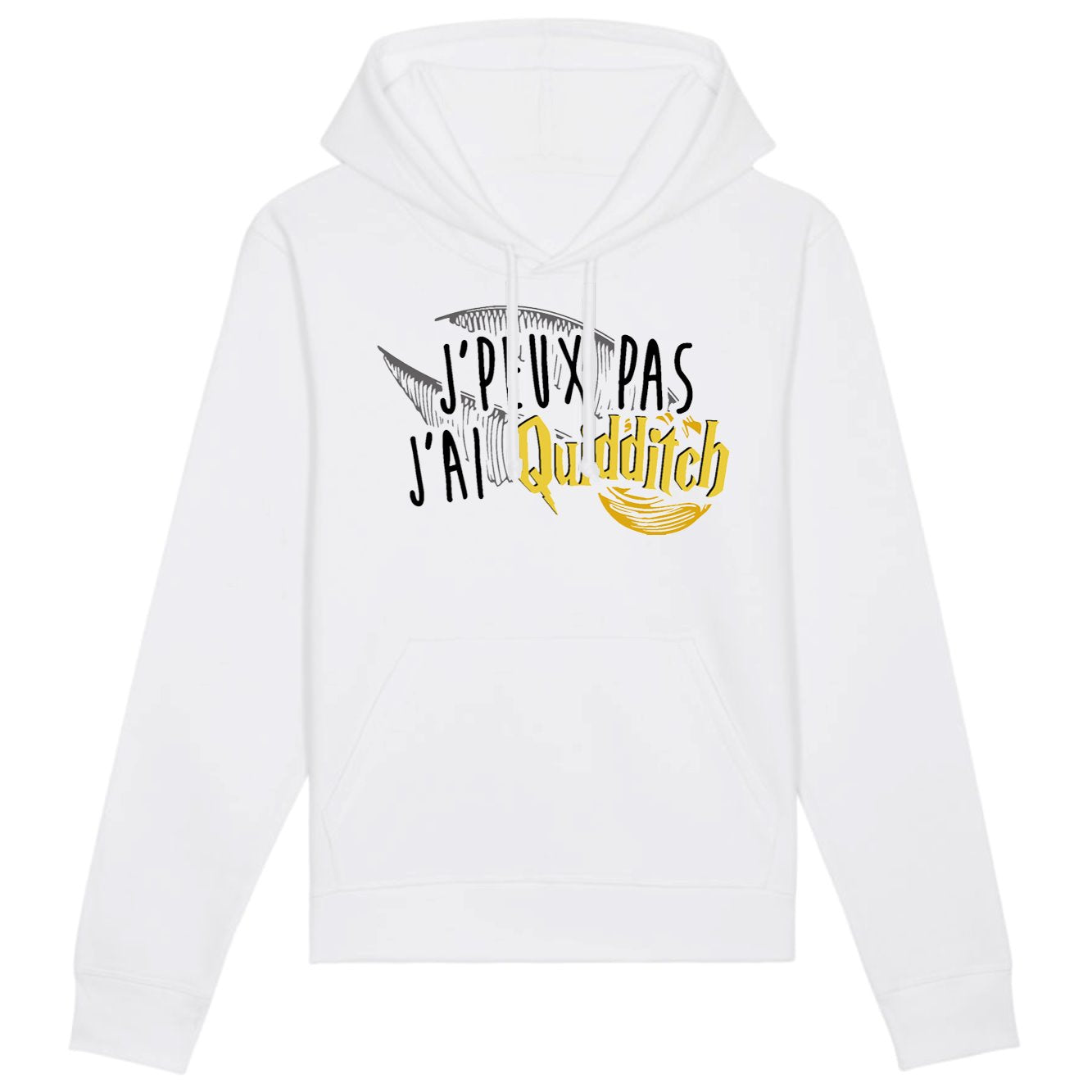 Sweat Capuche Adulte J'peux pas j'ai Quidditch