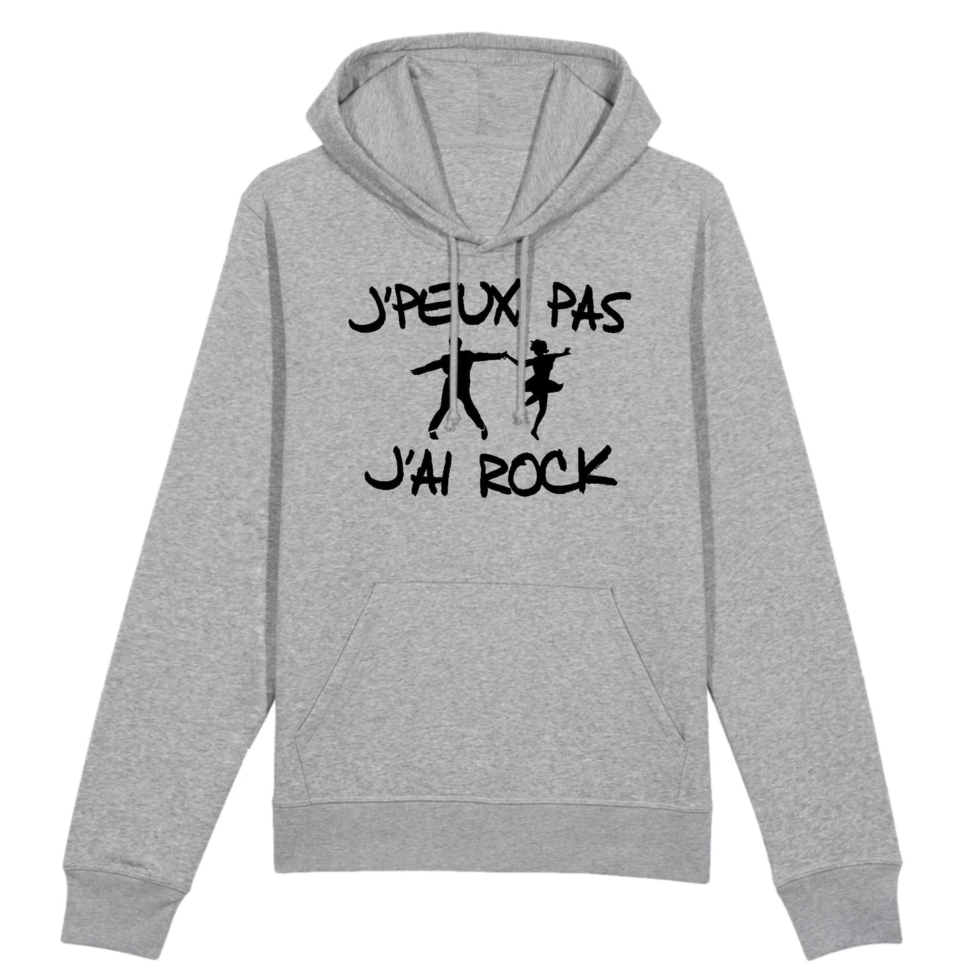 Sweat Capuche Adulte J'peux pas j'ai rock