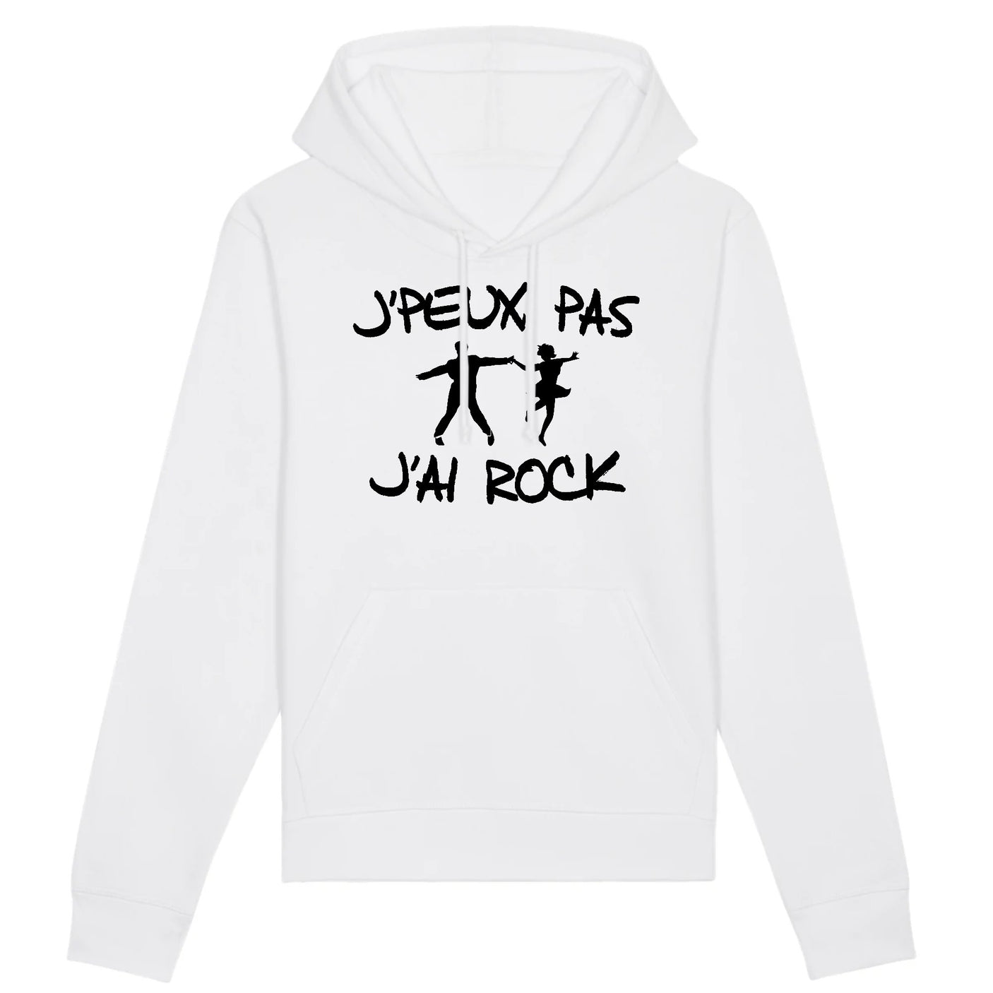 Sweat Capuche Adulte J'peux pas j'ai rock