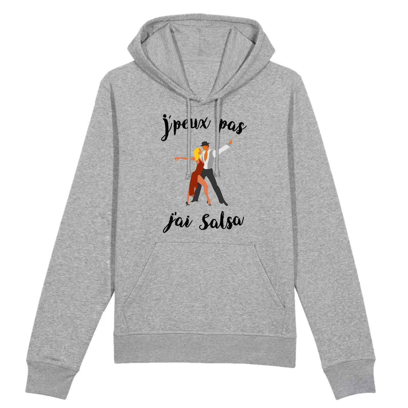 Sweat Capuche Adulte J'peux pas j'ai salsa
