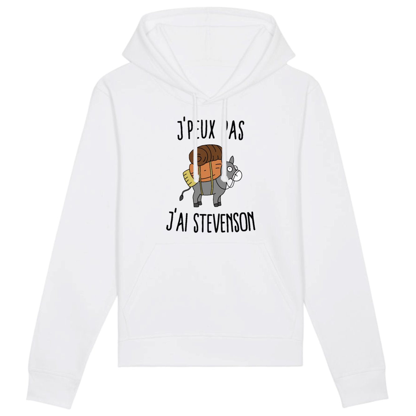 Sweat Capuche Adulte J'peux pas j'ai Stevenson