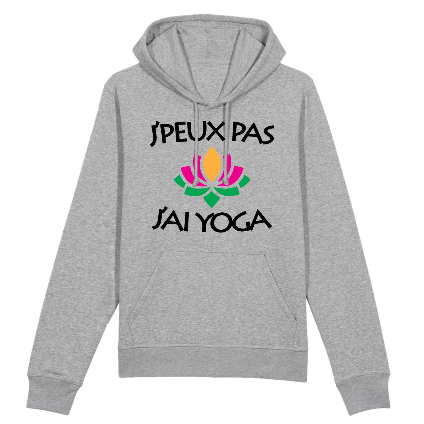 Sweat Capuche Adulte J'peux pas j'ai yoga