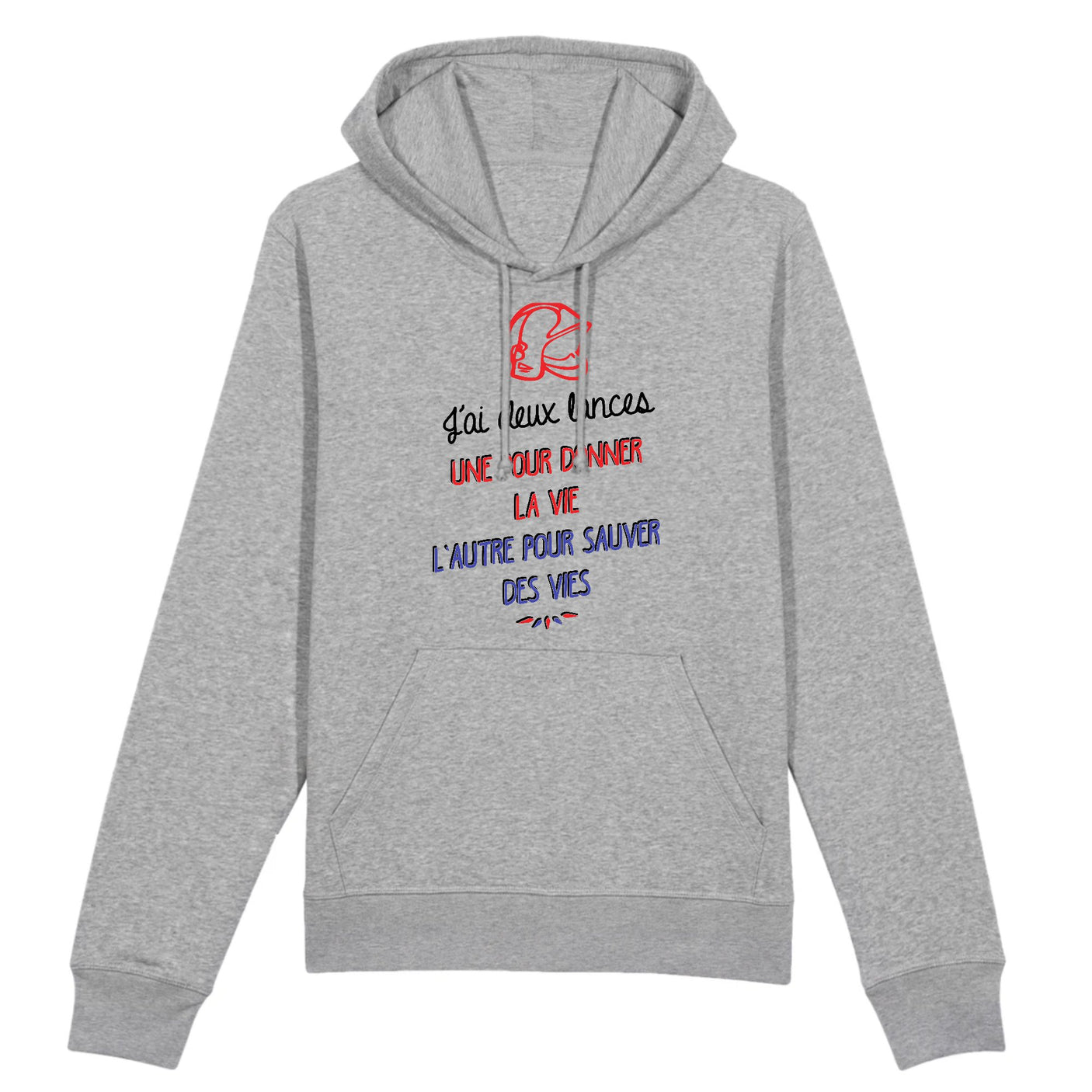 Sweat Capuche Adulte Lance de pompier