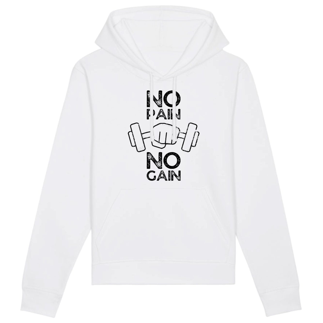 Sweat Capuche Adulte No pain no gain