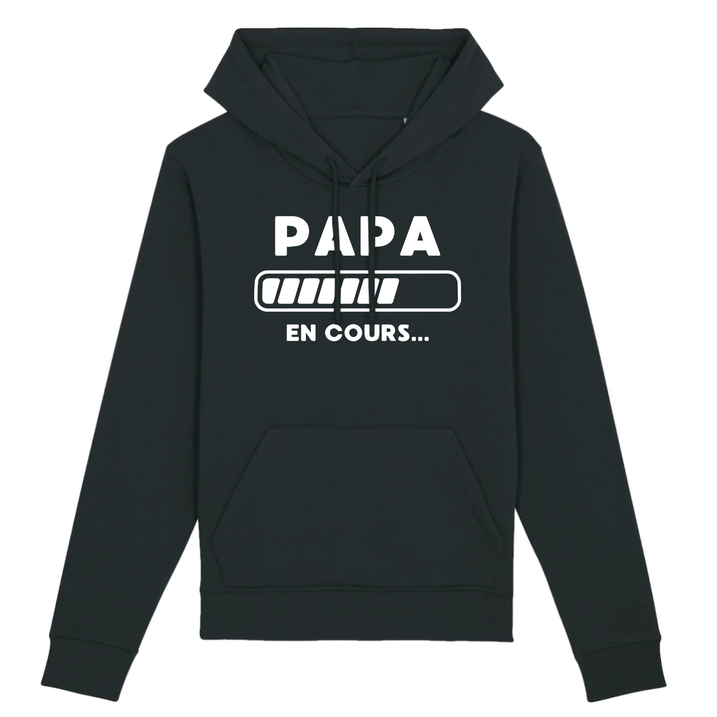 Sweat Capuche Adulte Papa en cours