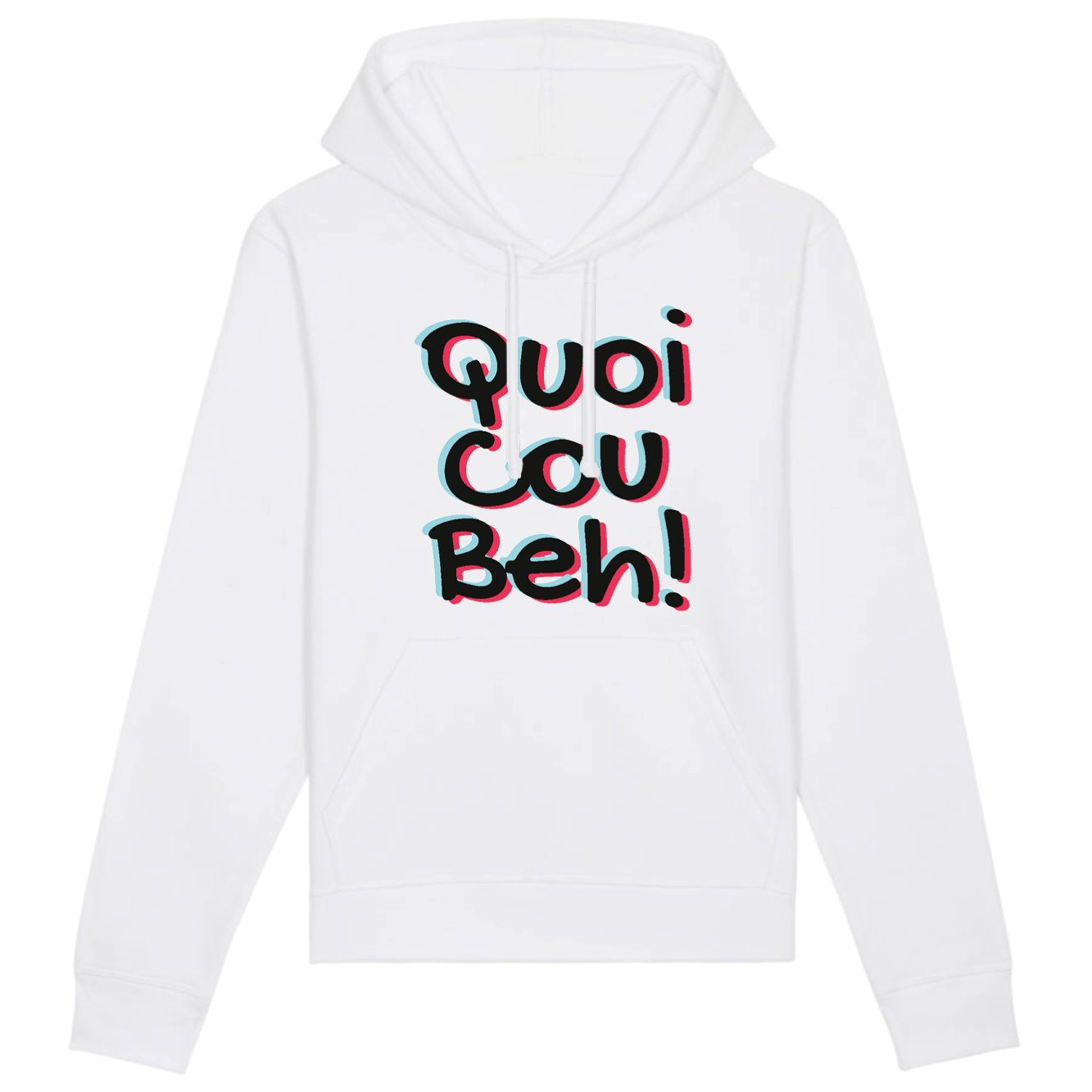 Sweat Capuche Adulte Quoicoubeh