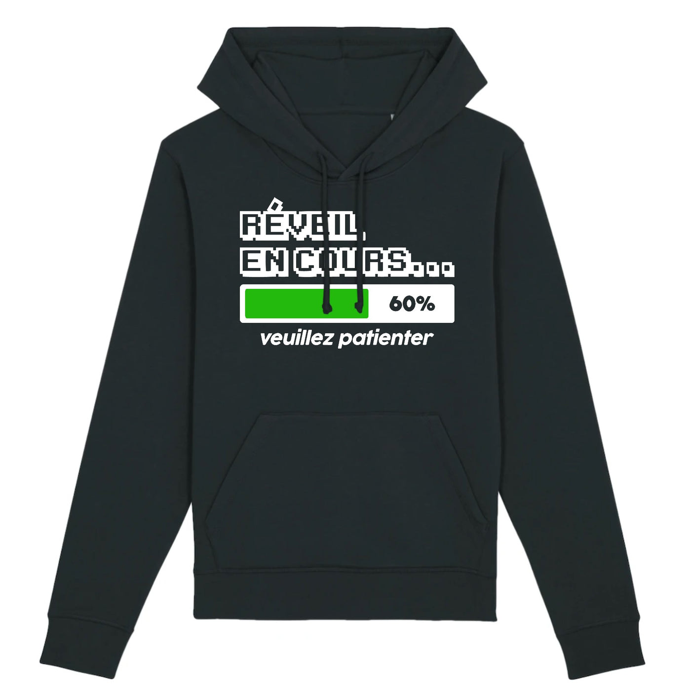 Sweat Capuche Adulte Réveil en cours