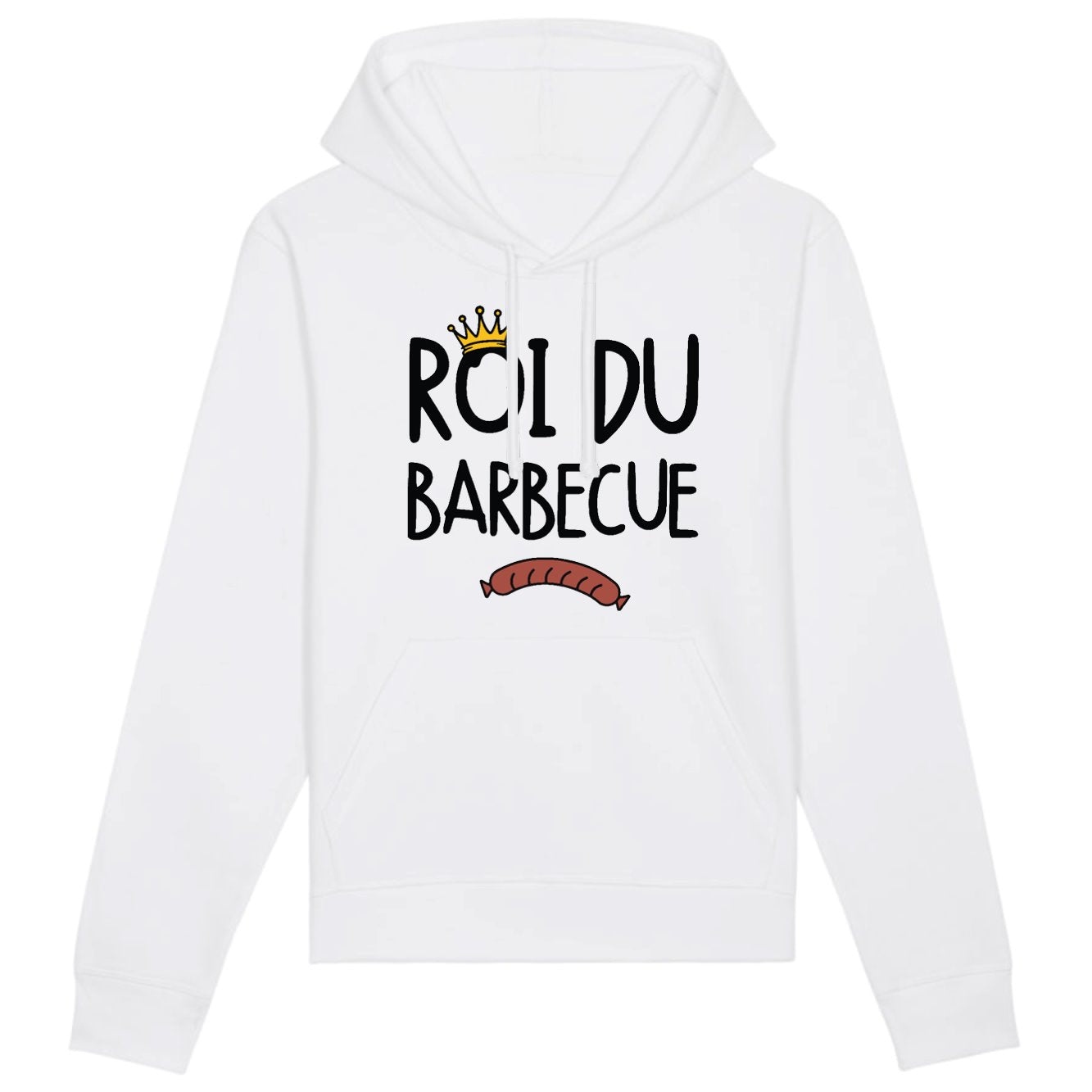 Sweat Capuche Adulte Roi du barbecue