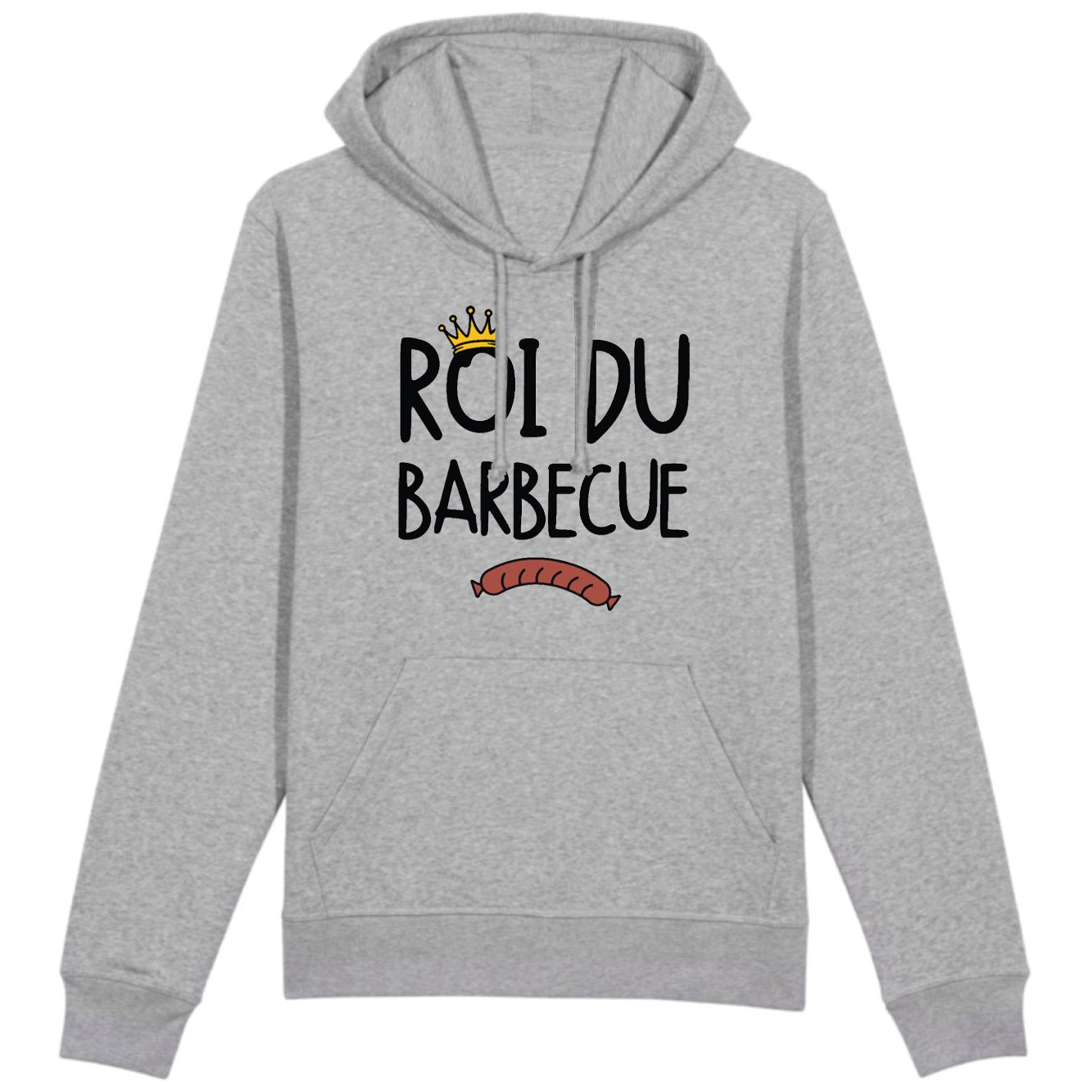 Sweat Capuche Adulte Roi du barbecue