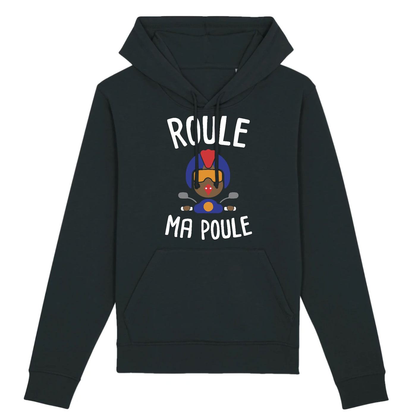 Sweat Capuche Adulte Roule ma poule