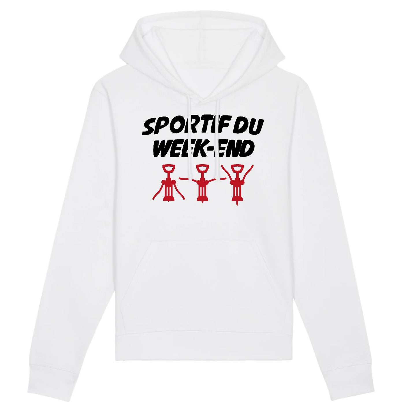 Sweat Capuche Adulte Sportif du week-end