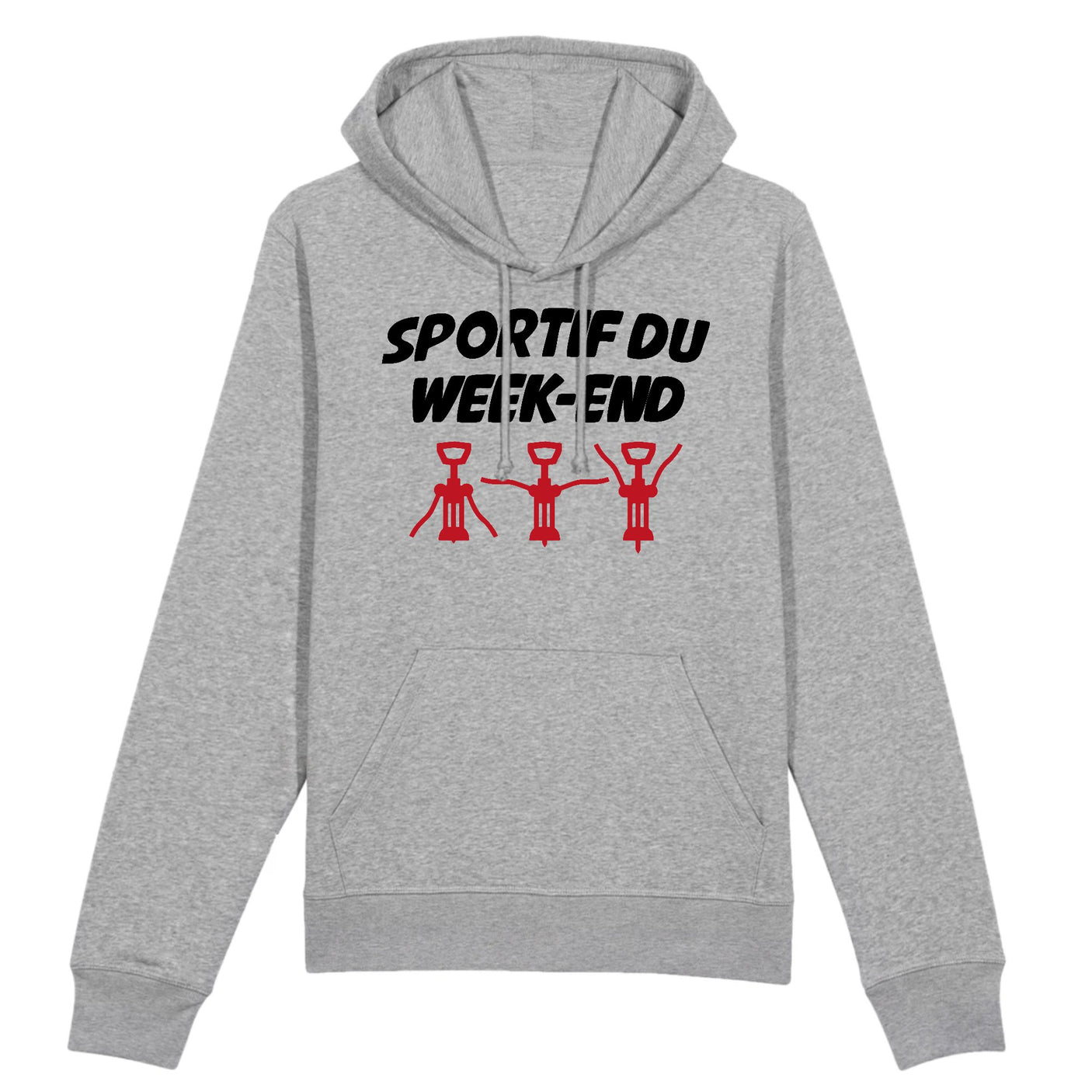 Sweat Capuche Adulte Sportif du week-end