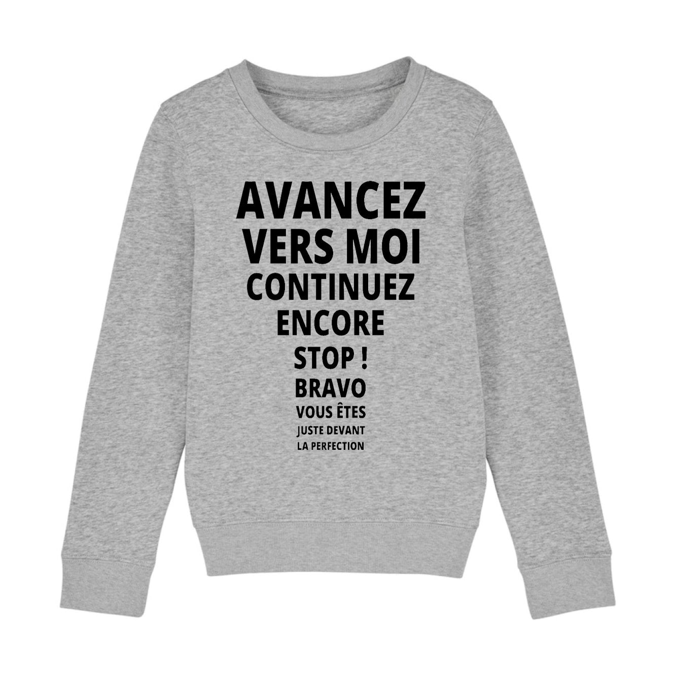 Sweat Enfant Avancez vers la perfection