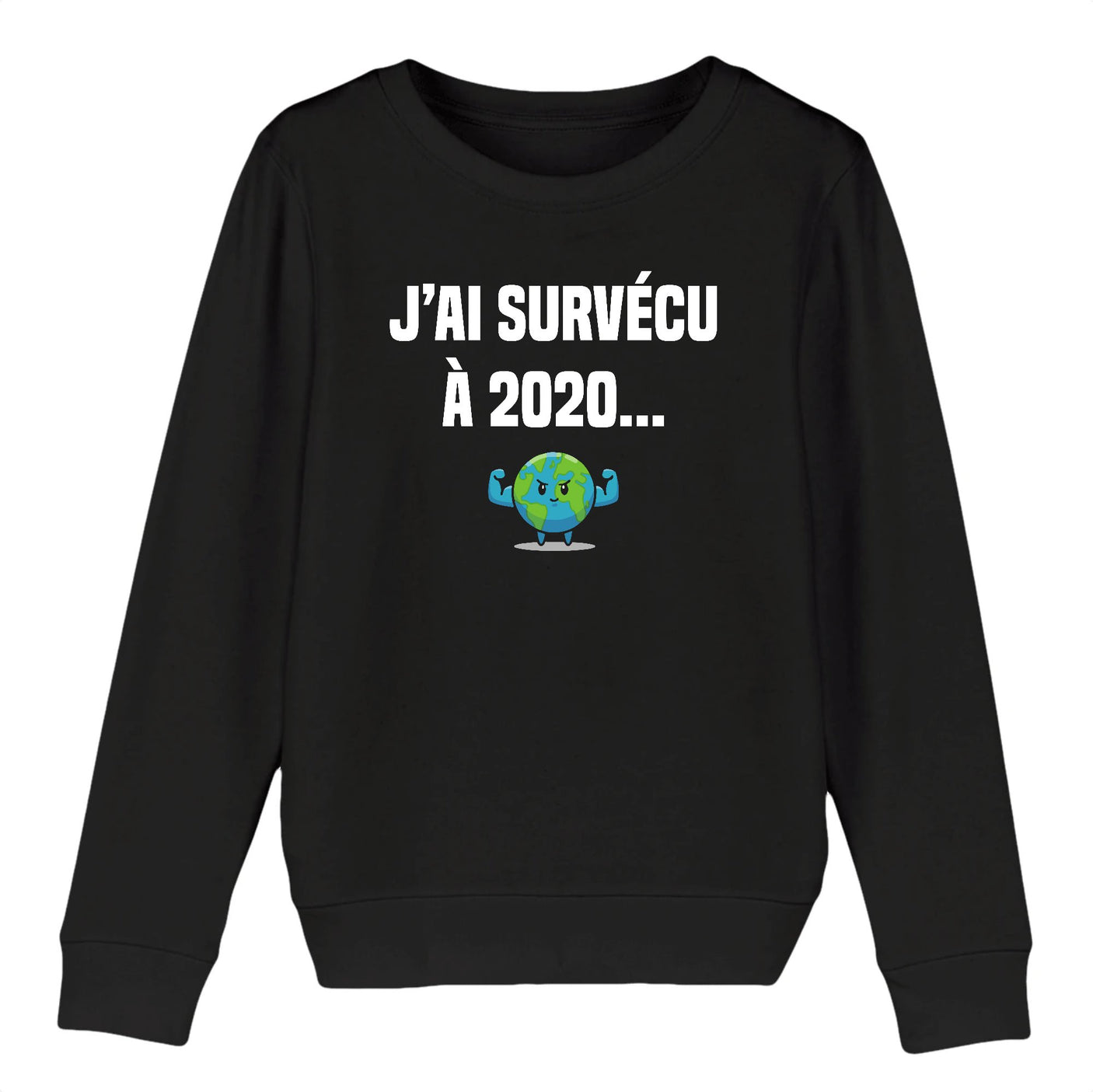 Sweat Enfant J'ai survécu à 2020