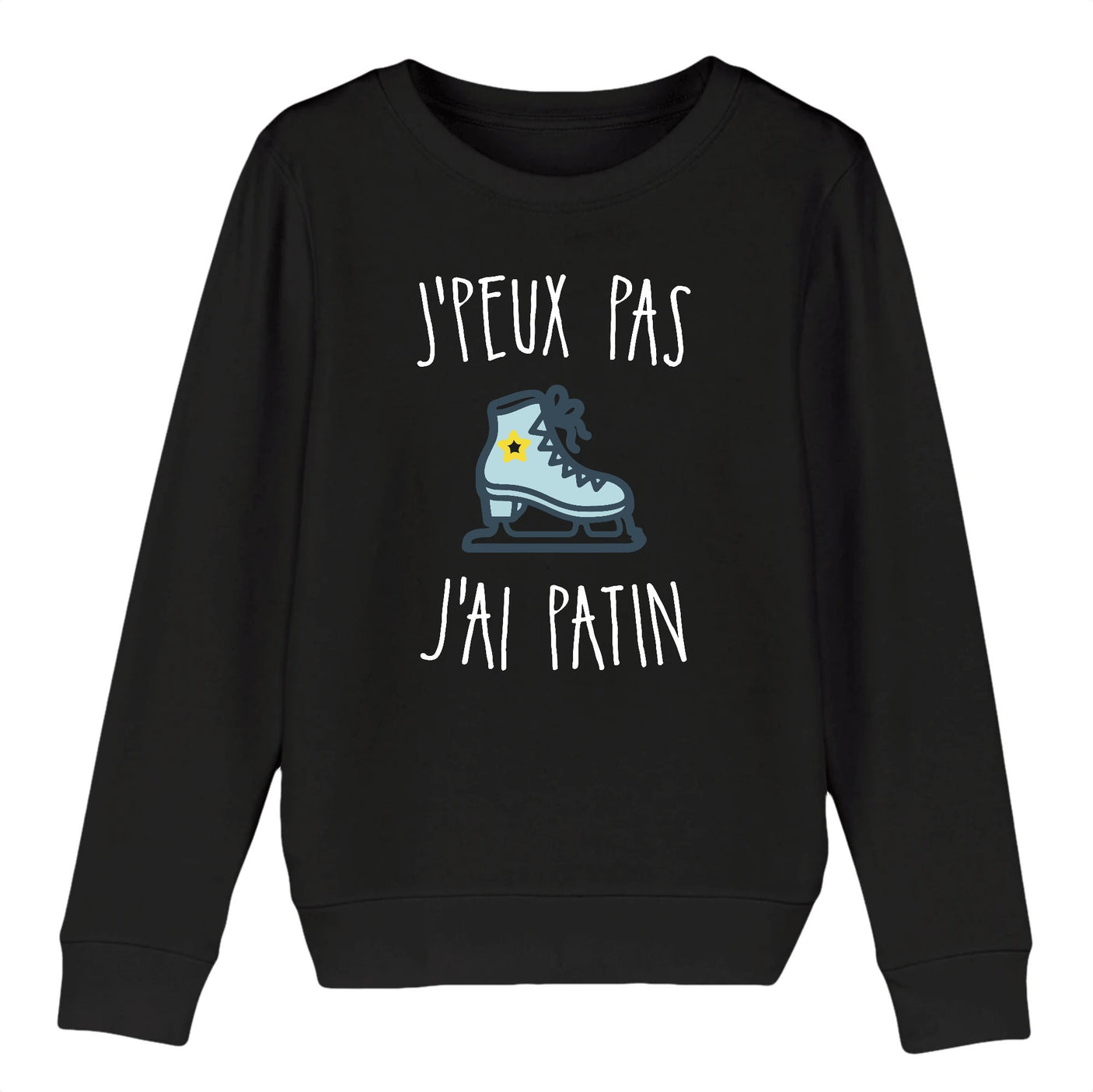 Sweat Enfant J'peux pas j'ai patin