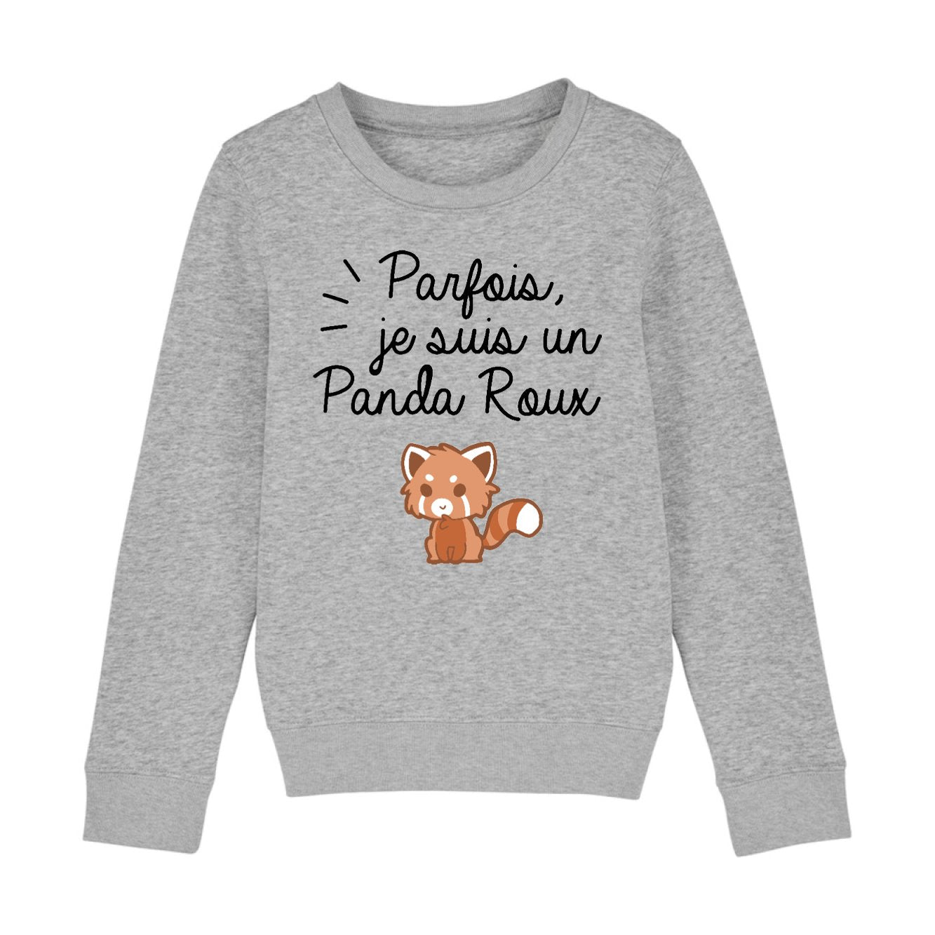 Sweat Enfant Panda roux