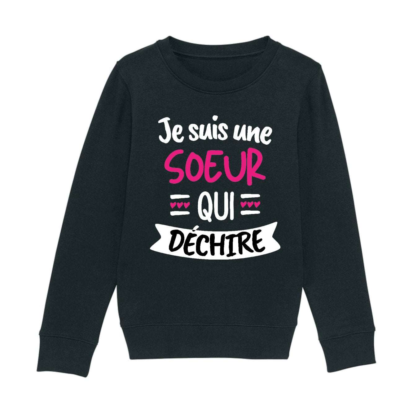 Sweat Enfant Soeur qui déchire