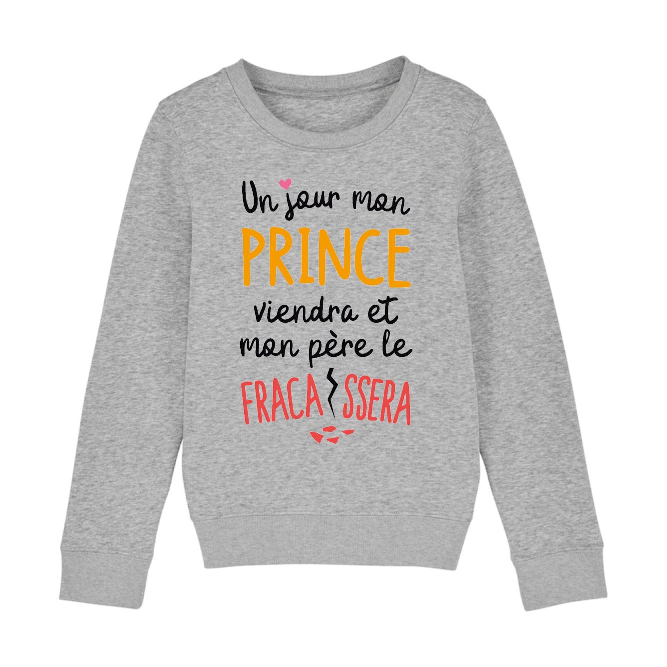 Sweat Enfant Un jour mon prince viendra