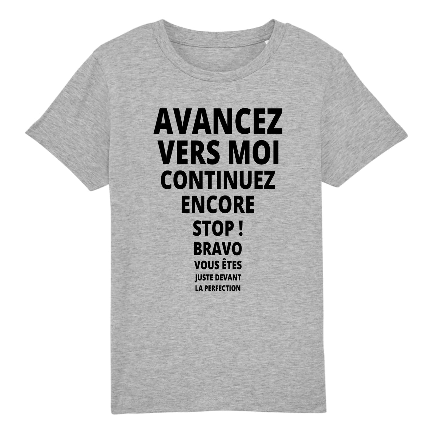 T-Shirt Enfant Avancez vers la perfection