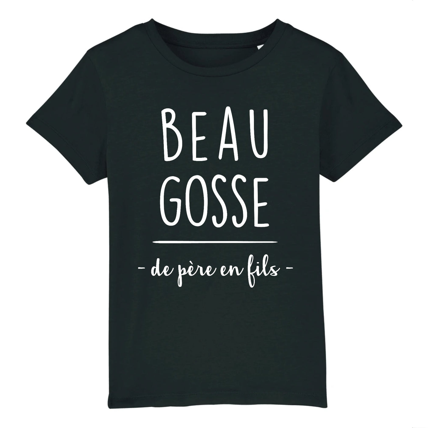 T-Shirt Enfant Beau gosse de père en fils