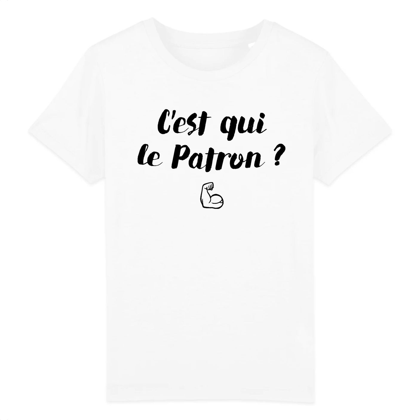 T-Shirt Enfant C'est qui le patron