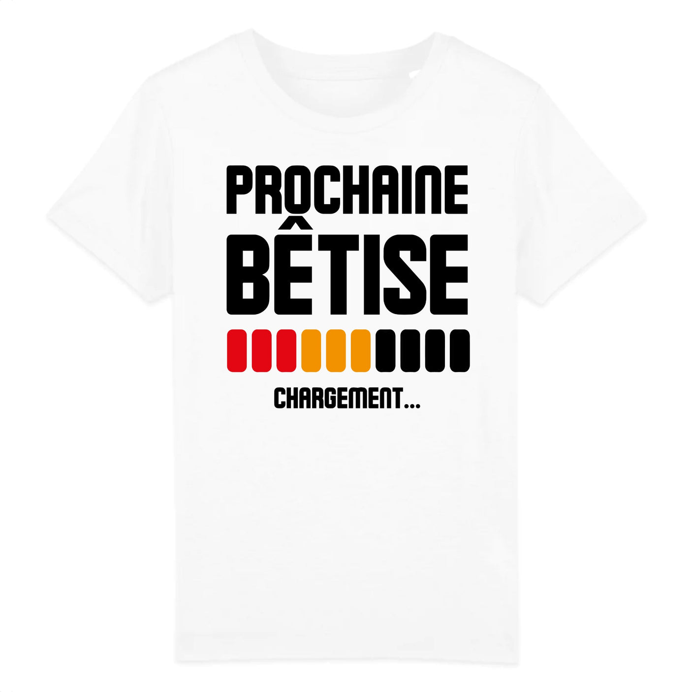 T-Shirt Enfant Chargement prochaine bêtise