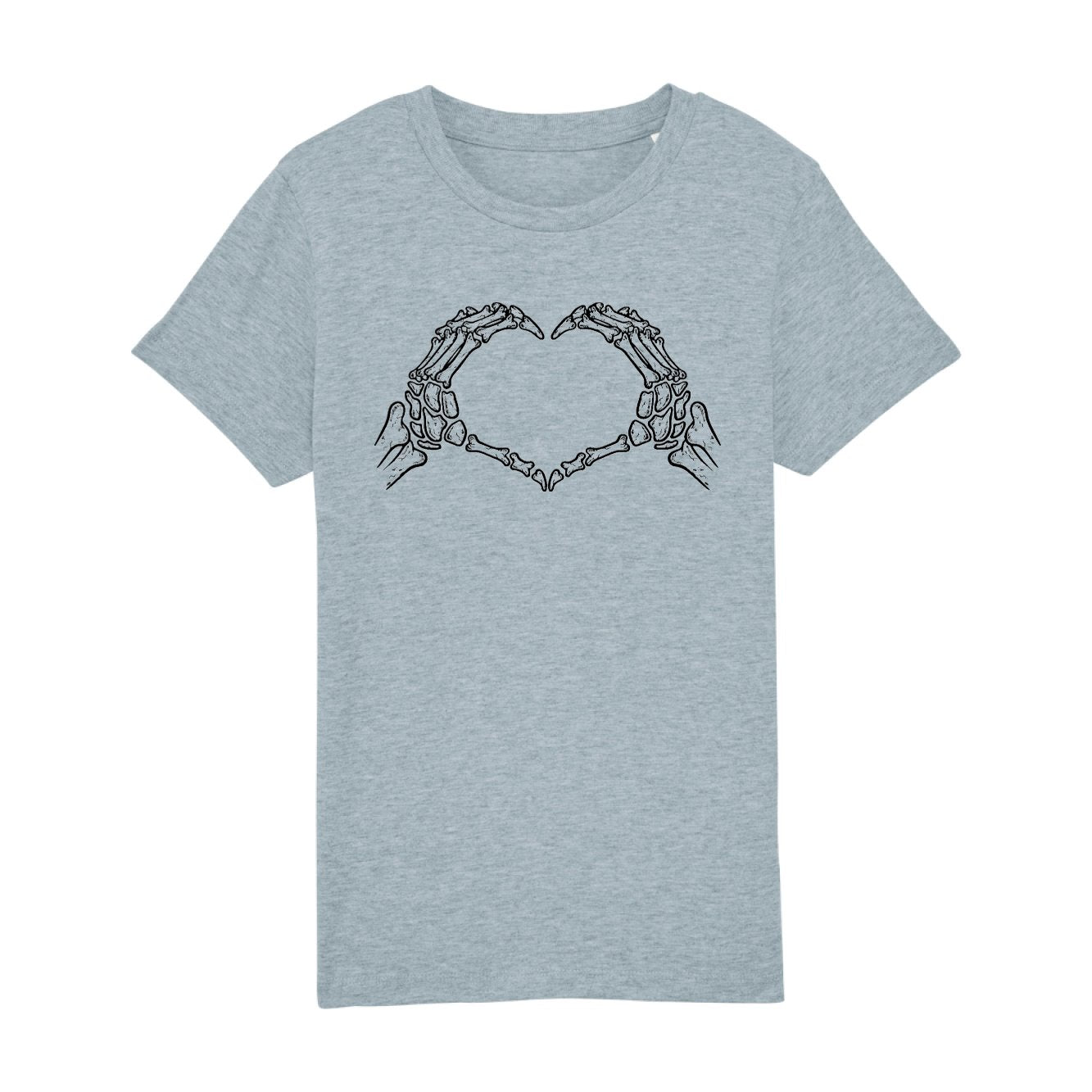 T-Shirt Enfant Coeur mains squelette