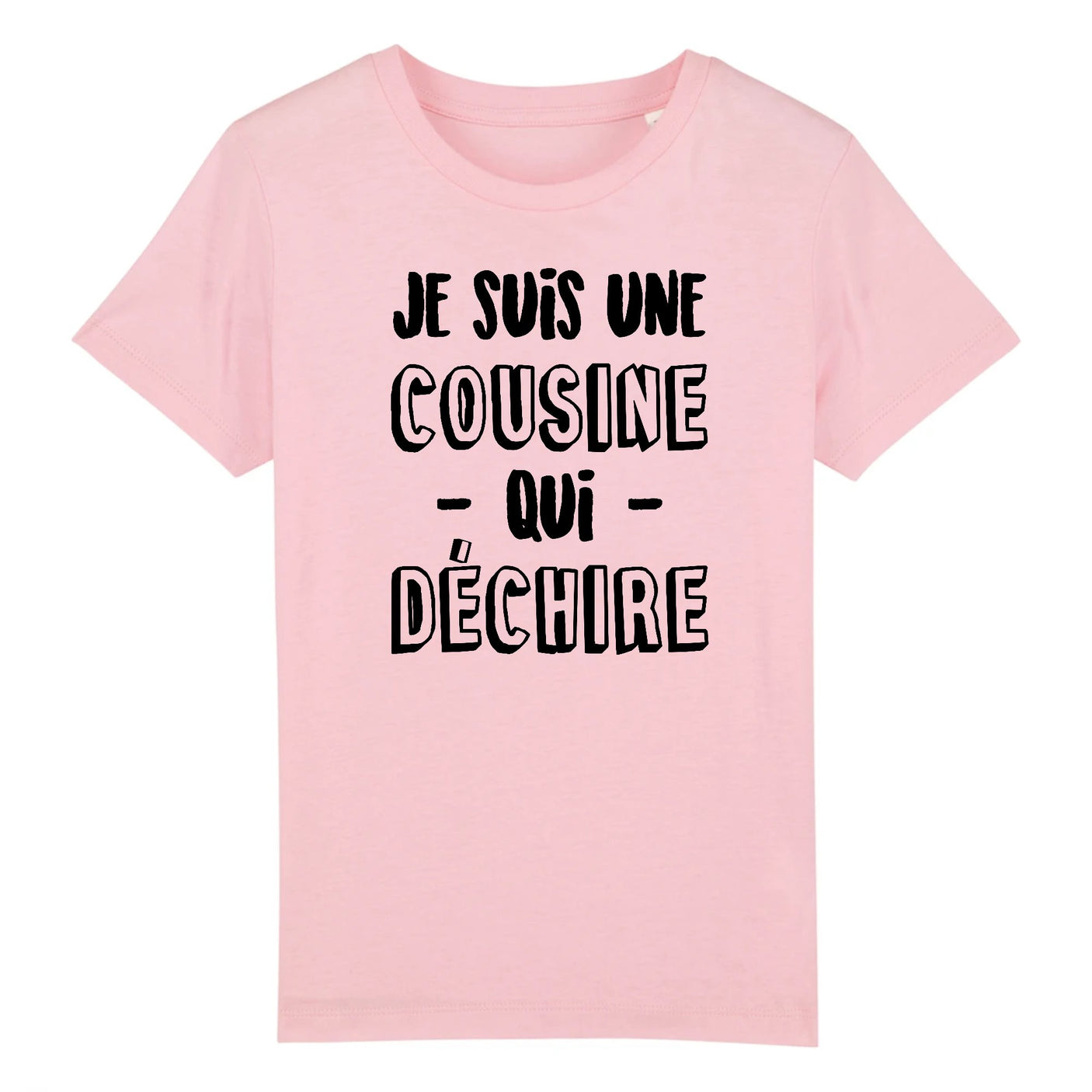 T-Shirt Enfant Cousine qui déchire
