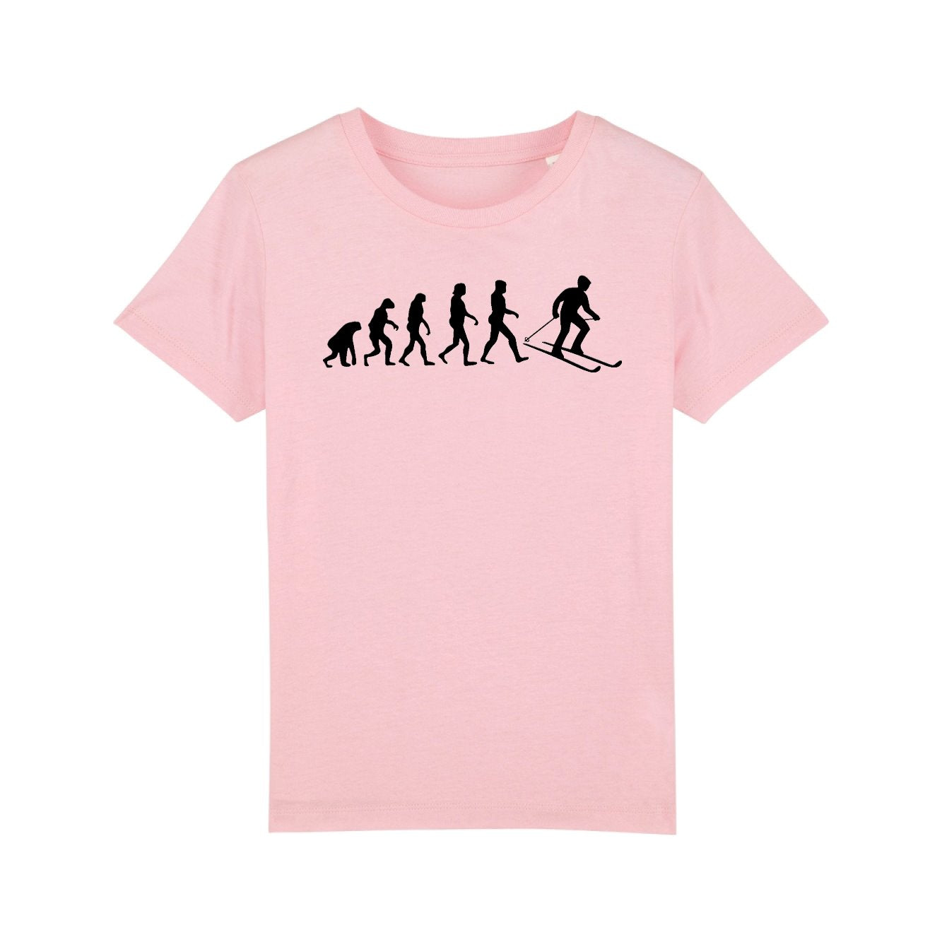 T-Shirt Enfant Évolution ski