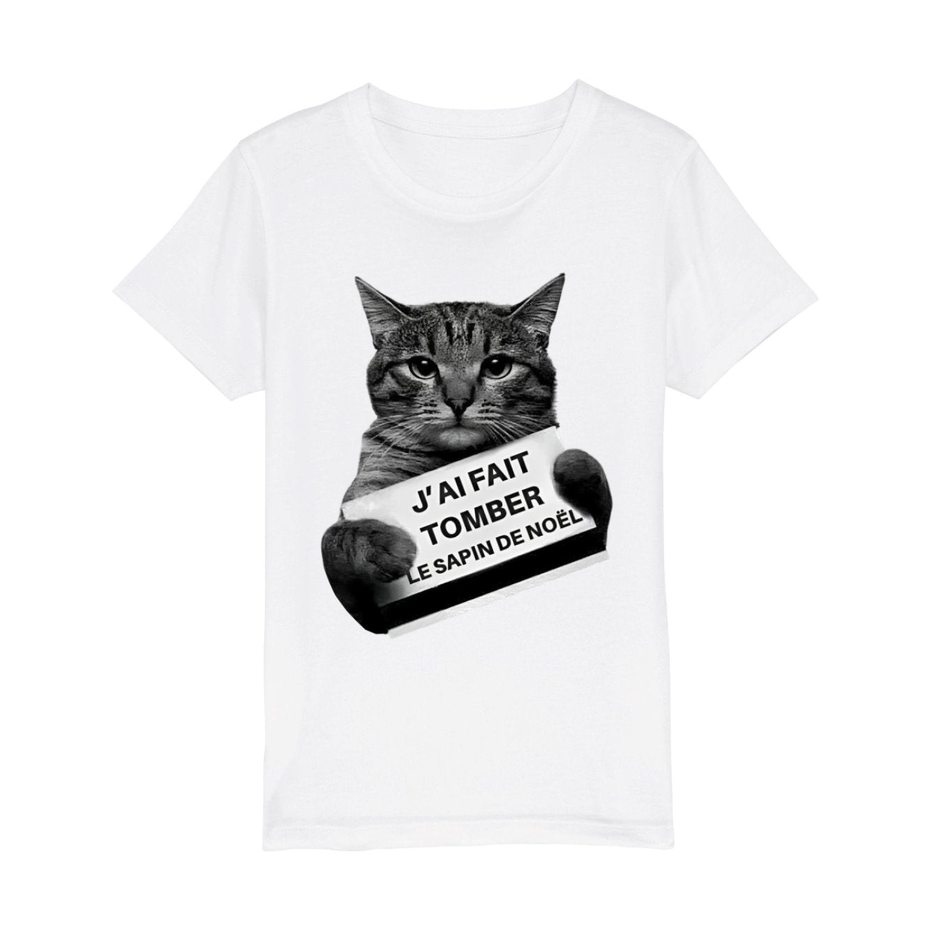 T-Shirt Enfant J'ai fait tomber le sapin