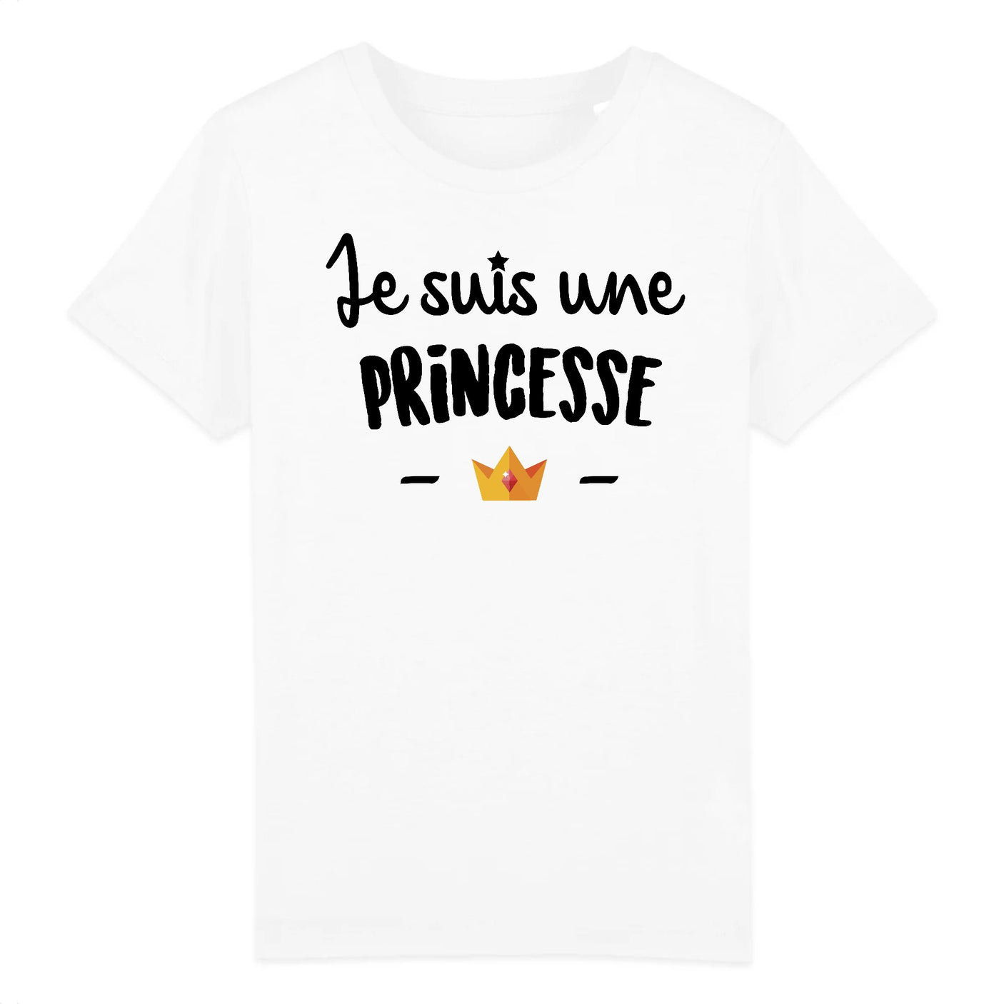 T-Shirt Enfant Je suis une princesse