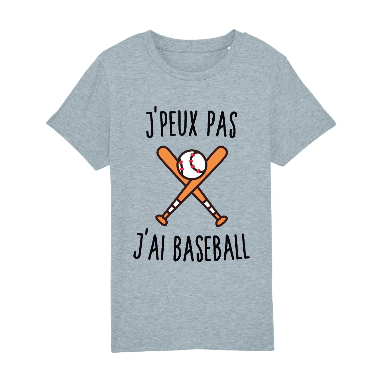 T-Shirt Enfant J'peux pas j'ai baseball