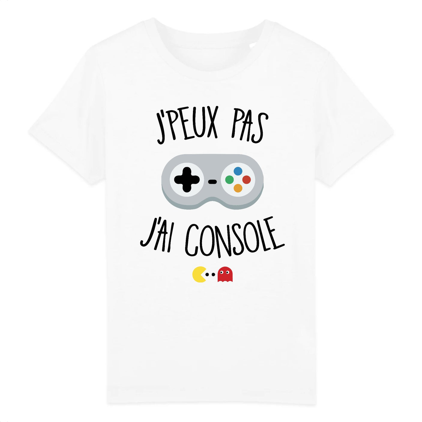 T-Shirt Enfant J'peux pas j'ai console