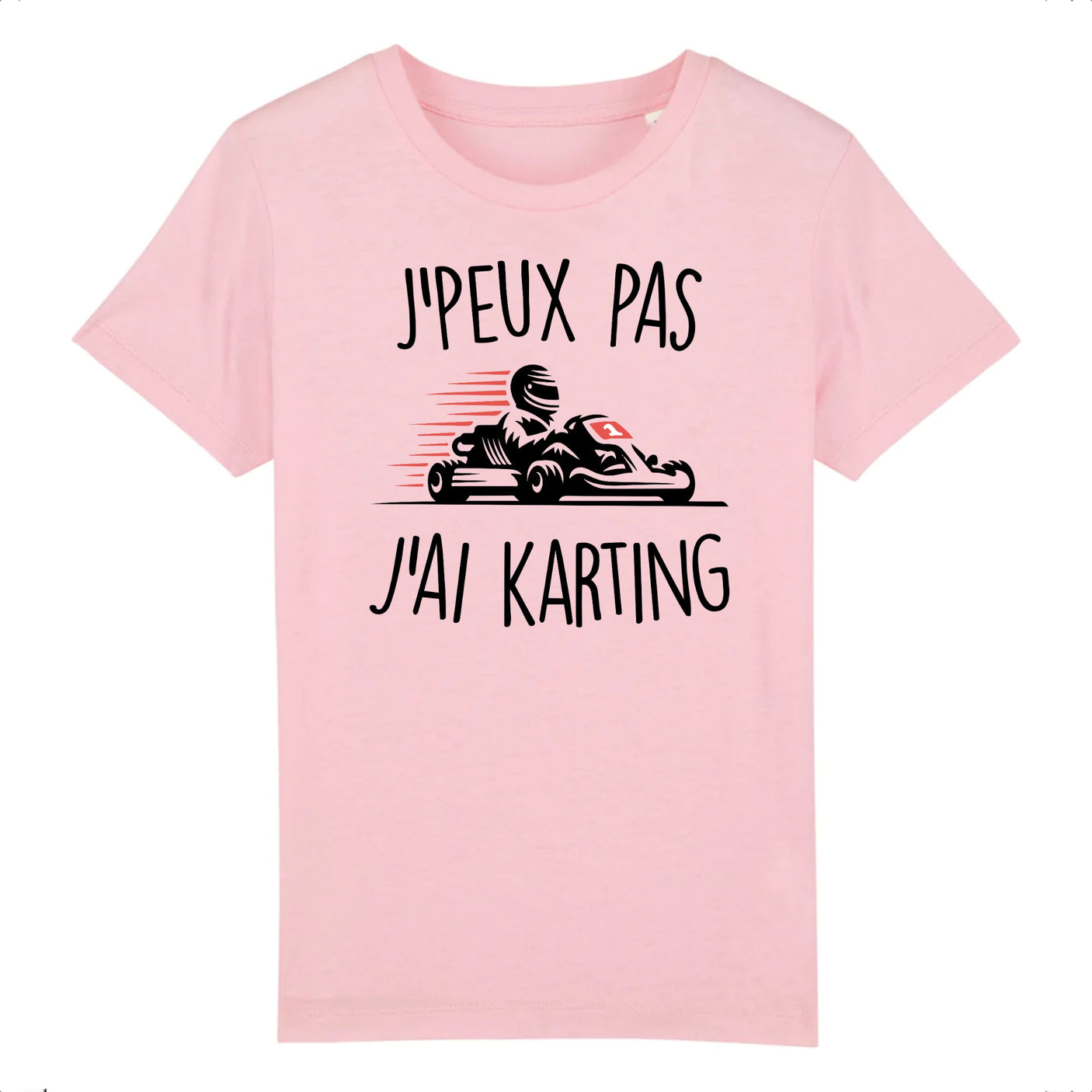 T-Shirt Enfant J'peux pas j'ai karting