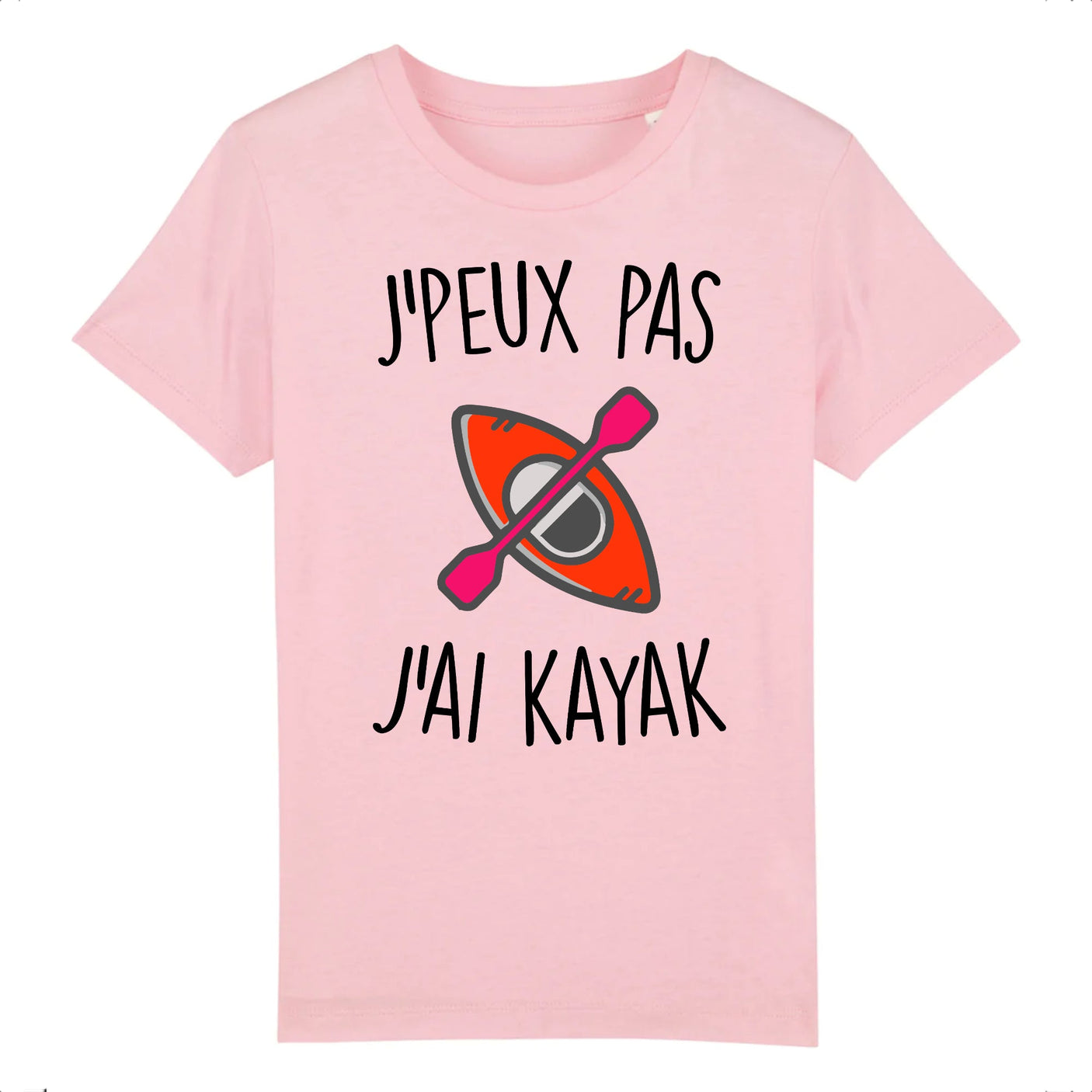 T-Shirt Enfant J'peux pas j'ai kayak