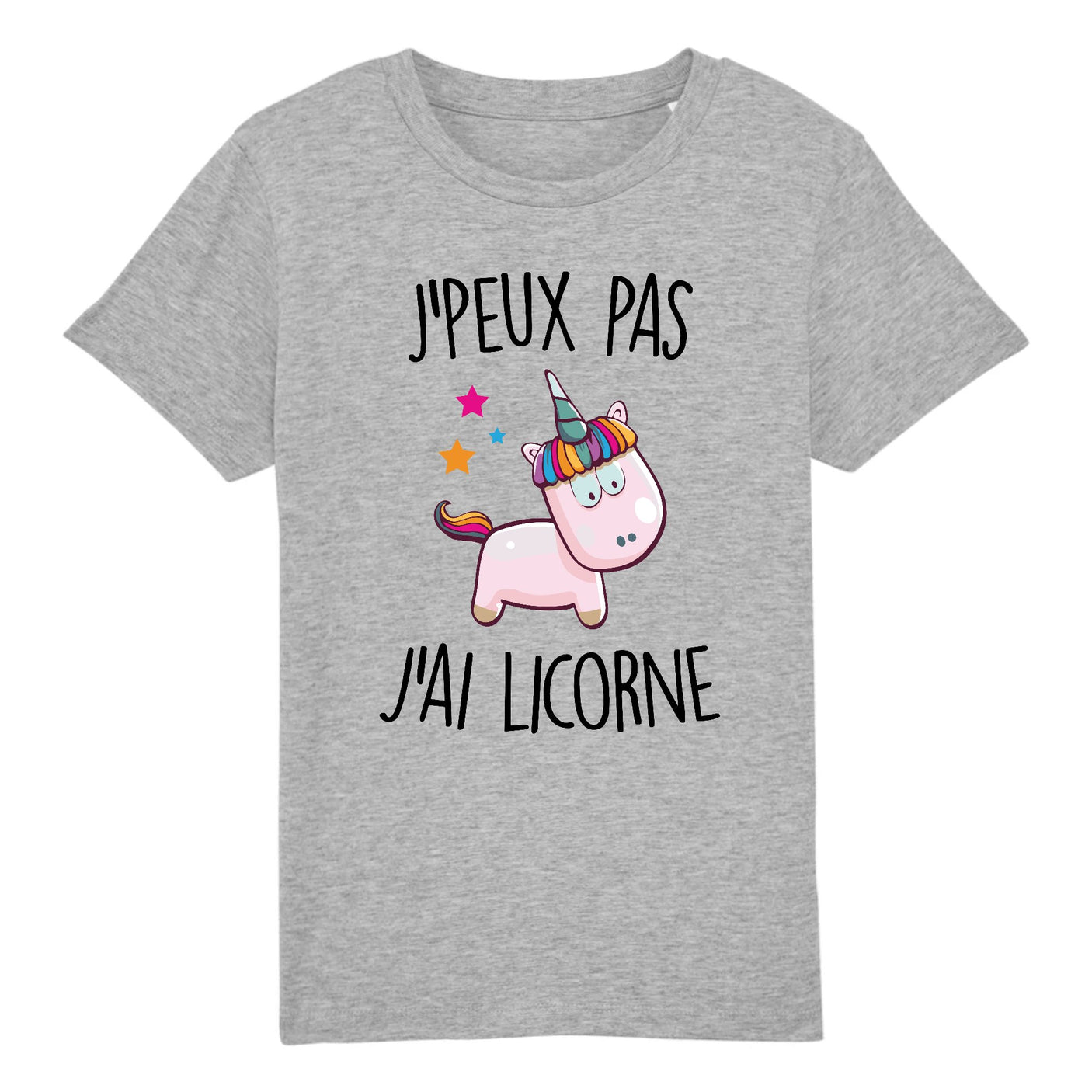 T-Shirt Enfant J'peux pas j'ai licorne