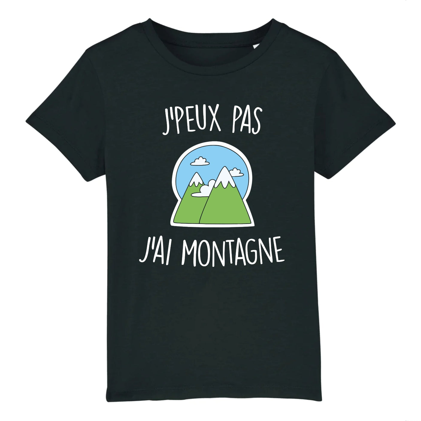 T-Shirt Enfant J'peux pas j'ai montagne
