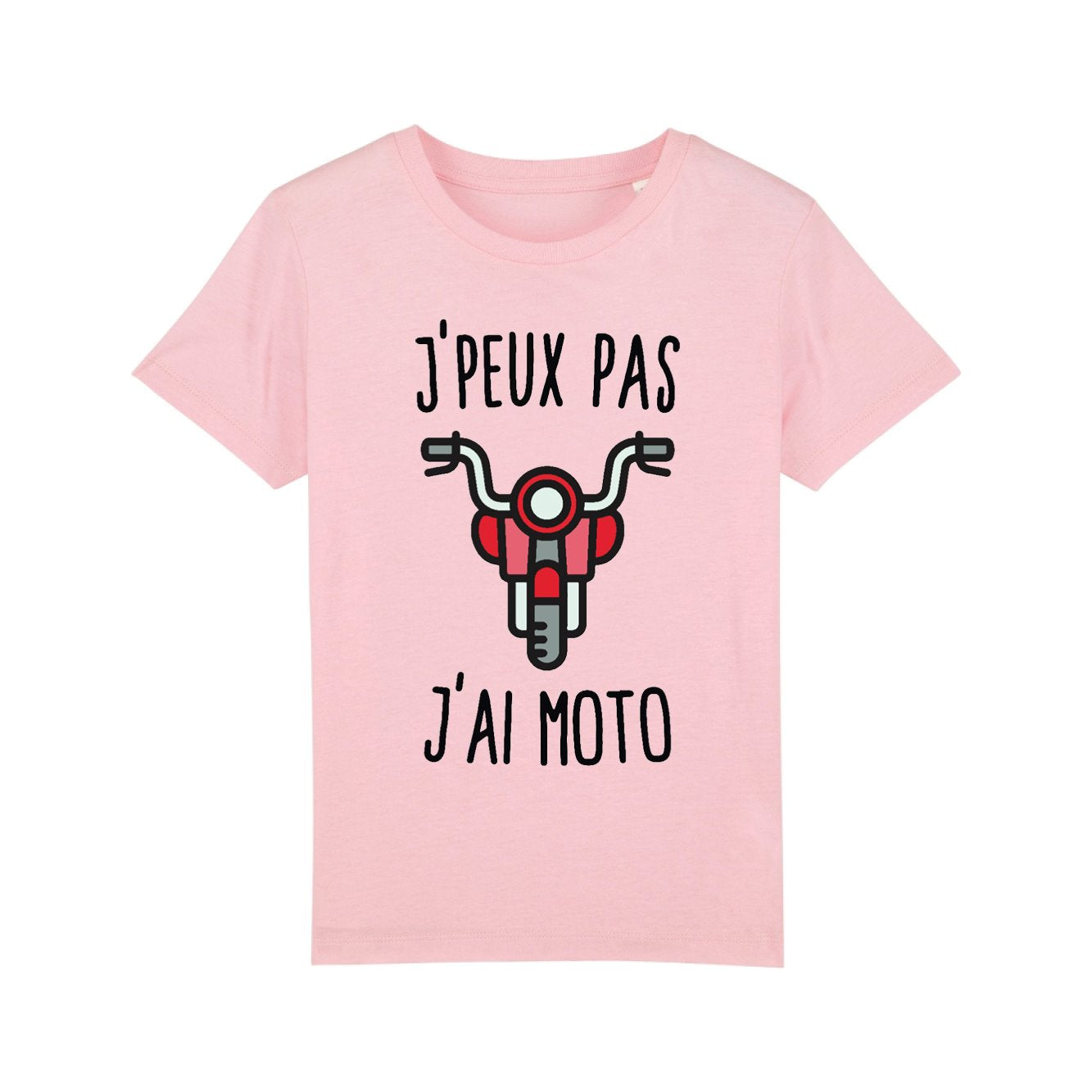 T-Shirt Enfant J'peux pas j'ai moto