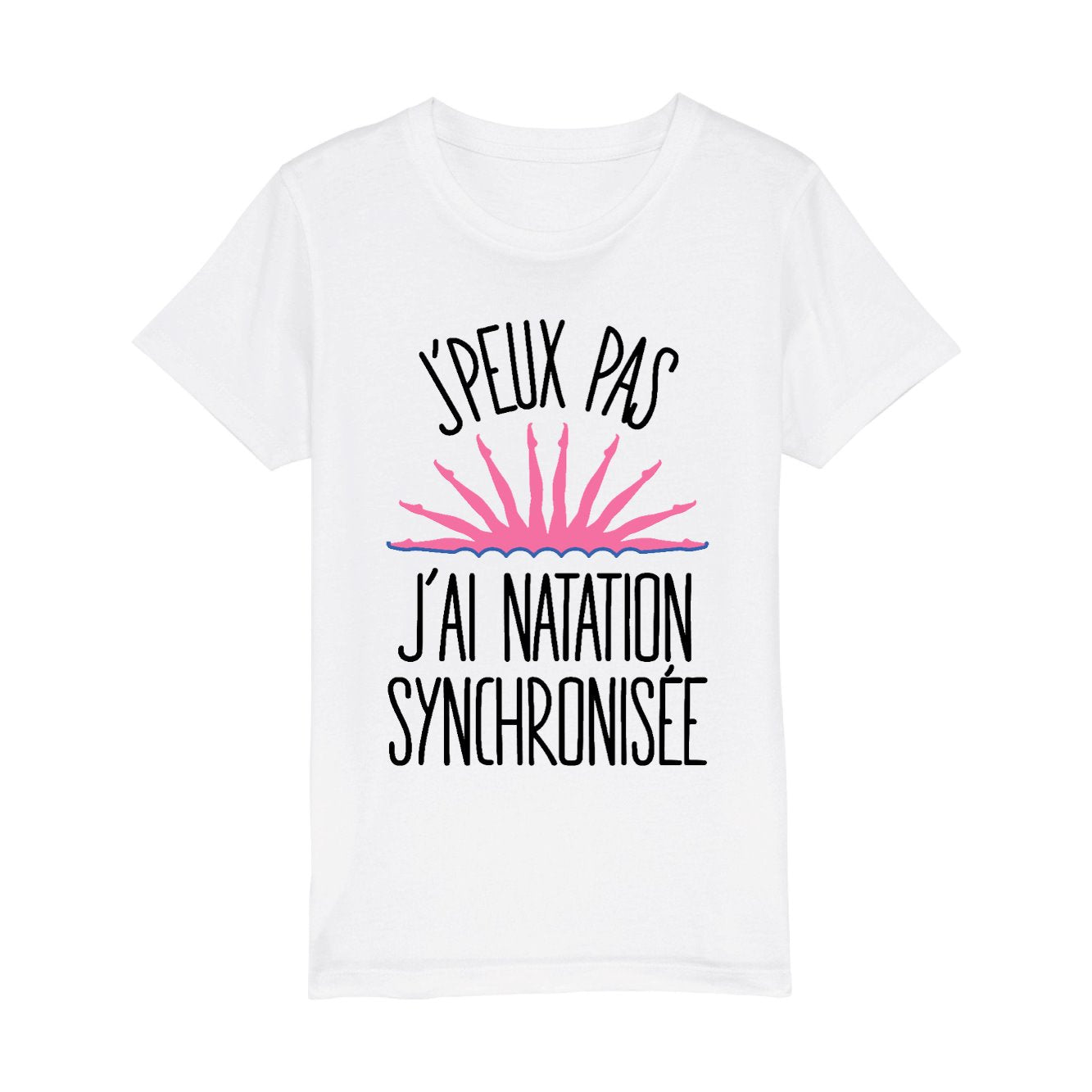 T-Shirt Enfant J'peux pas j'ai natation synchronisée
