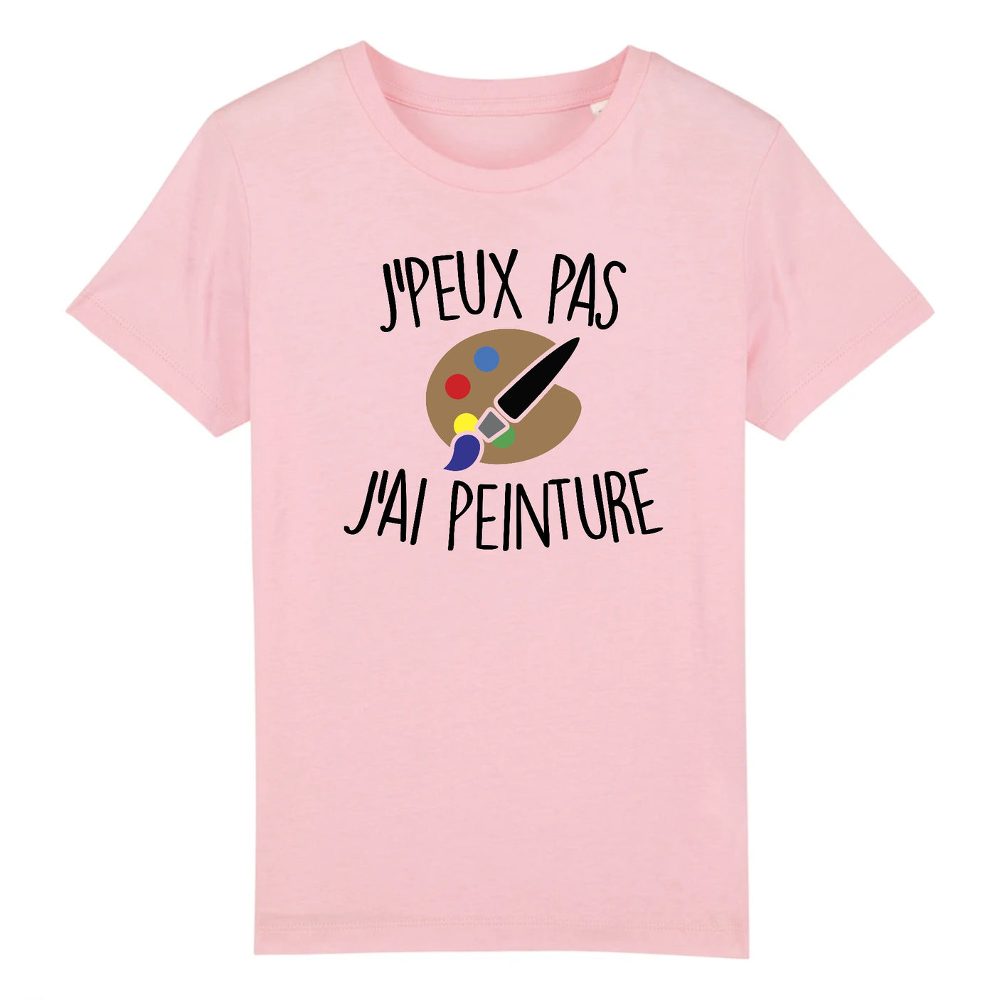T-Shirt Enfant J'peux pas j'ai peinture