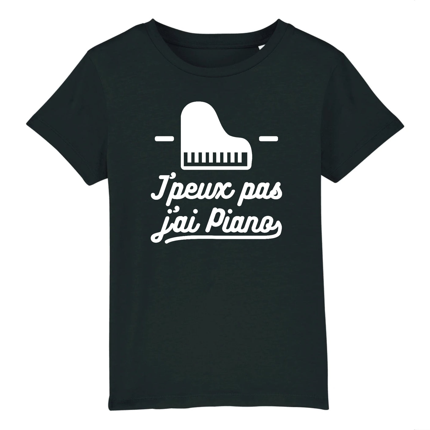 T-Shirt Enfant J'peux pas j'ai piano