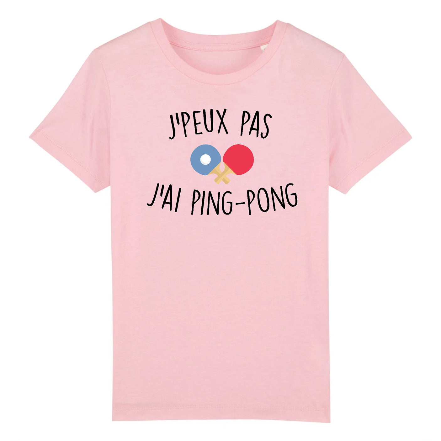 T-Shirt Enfant J'peux pas j'ai ping-pong