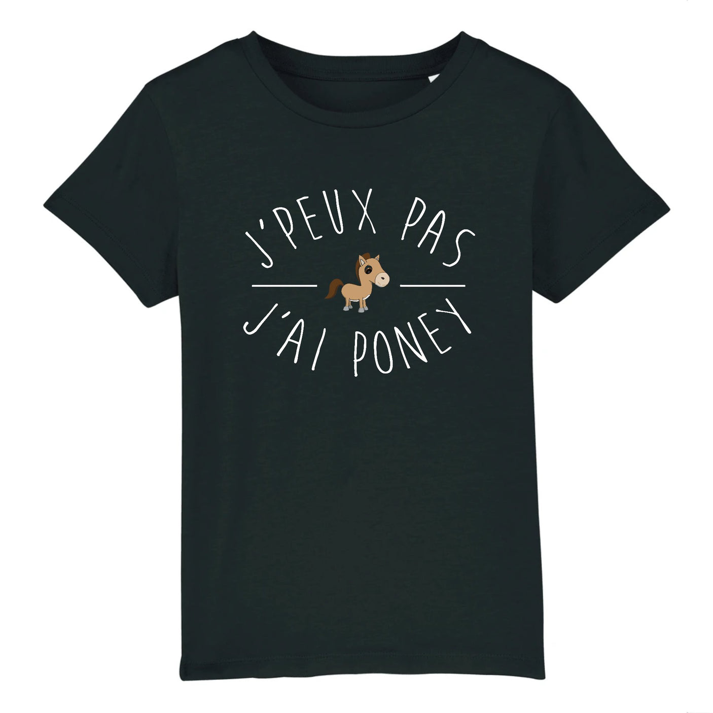 T-Shirt Enfant J'peux pas j'ai poney