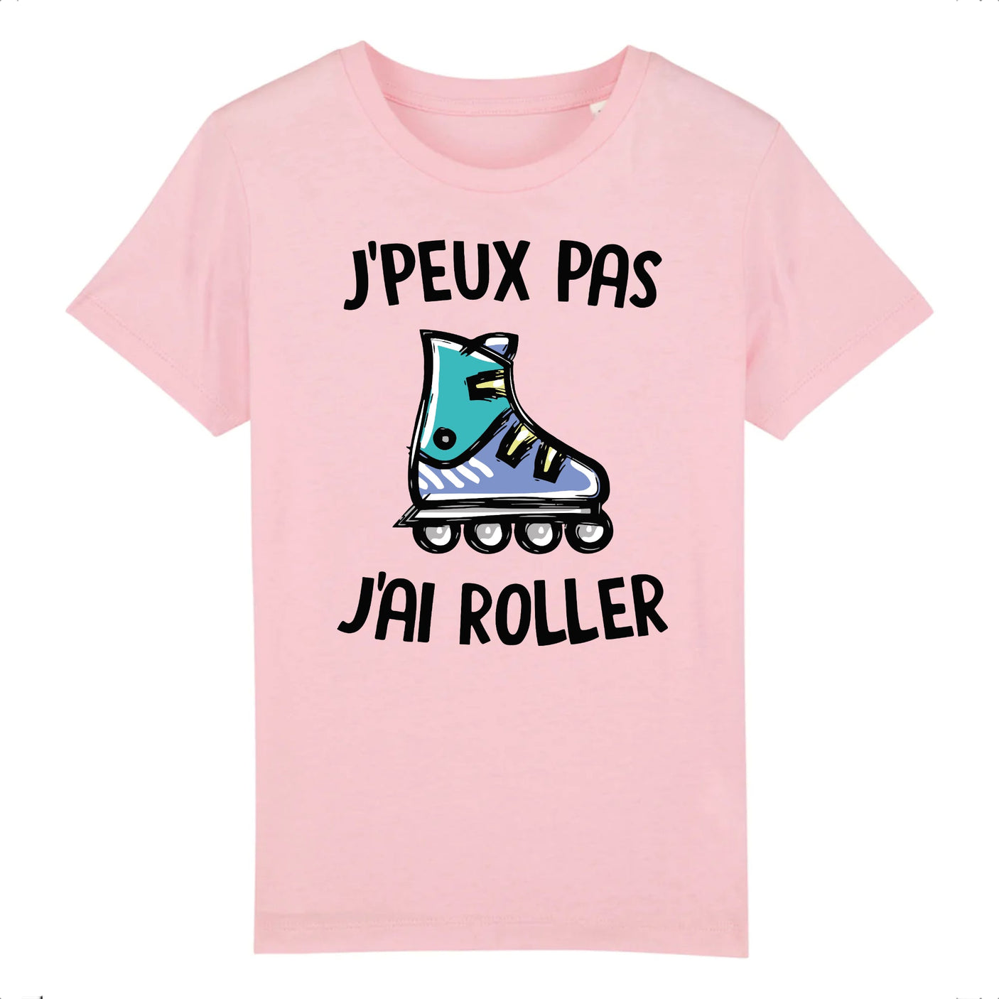 T-Shirt Enfant J'peux pas j'ai roller